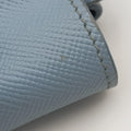 Half Flap Double Turn Lock Blue SAFFIANO Leather BN2821 14/Cハーフフラップダブルターンロック ブルー サフィアーノレザー BN2821 14/C