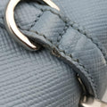 Half Flap Double Turn Lock Blue SAFFIANO Leather BN2821 14/Cハーフフラップダブルターンロック ブルー サフィアーノレザー BN2821 14/C