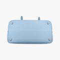 Half Flap Double Turn Lock Blue SAFFIANO Leather BN2821 14/Cハーフフラップダブルターンロック ブルー サフィアーノレザー BN2821 14/C