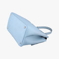 Half Flap Double Turn Lock Blue SAFFIANO Leather BN2821 14/Cハーフフラップダブルターンロック ブルー サフィアーノレザー BN2821 14/C