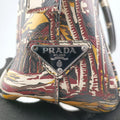Convertible Bauletto Floral Print Multicolour SAFFIANO Leather 7/Eコンバーチブル バウレット フラワープリント マルチカラー サフィアーノレザー 7/E