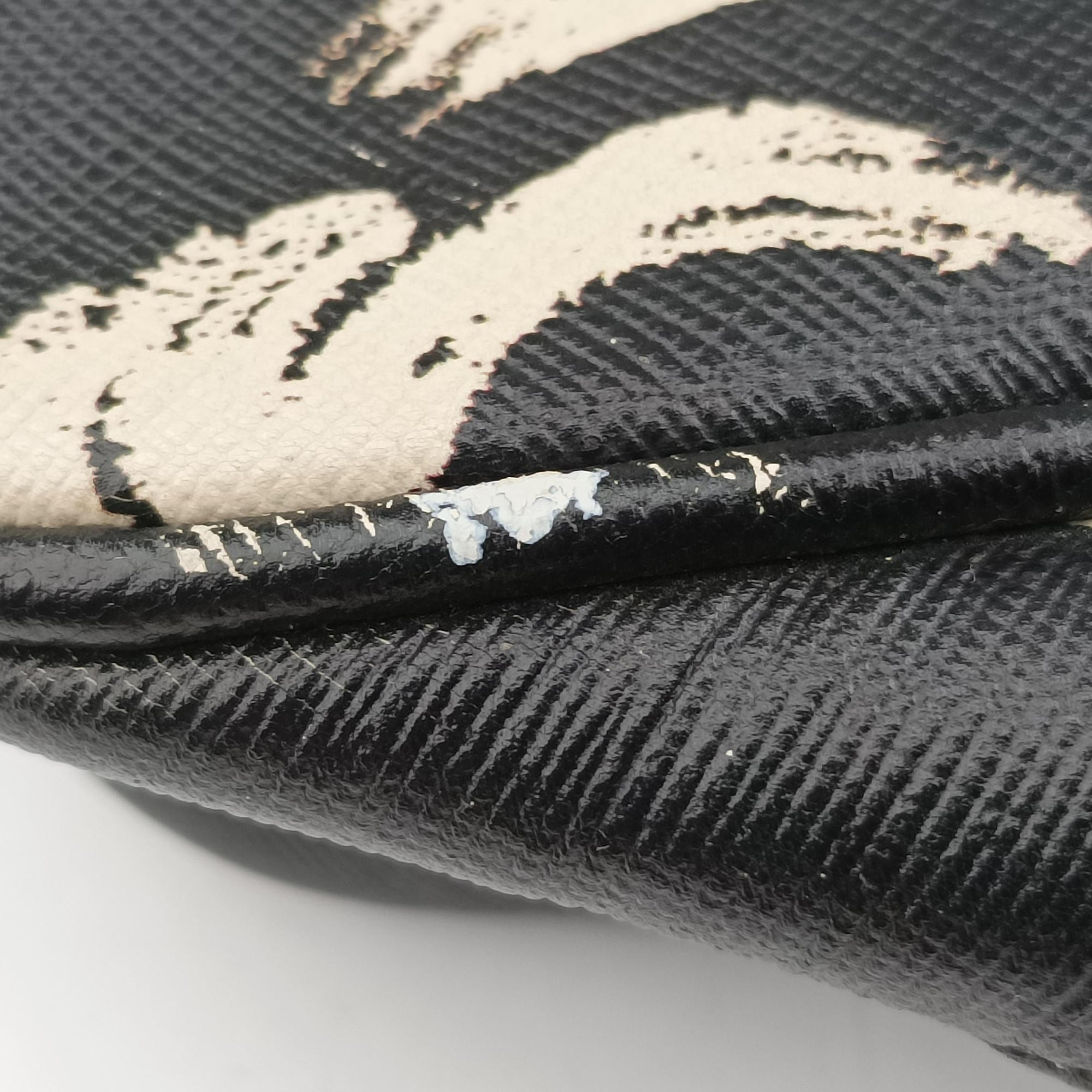 Convertible Bauletto Floral Print Multicolour SAFFIANO Leather 7/Eコンバーチブル バウレット フラワープリント マルチカラー サフィアーノレザー 7/E