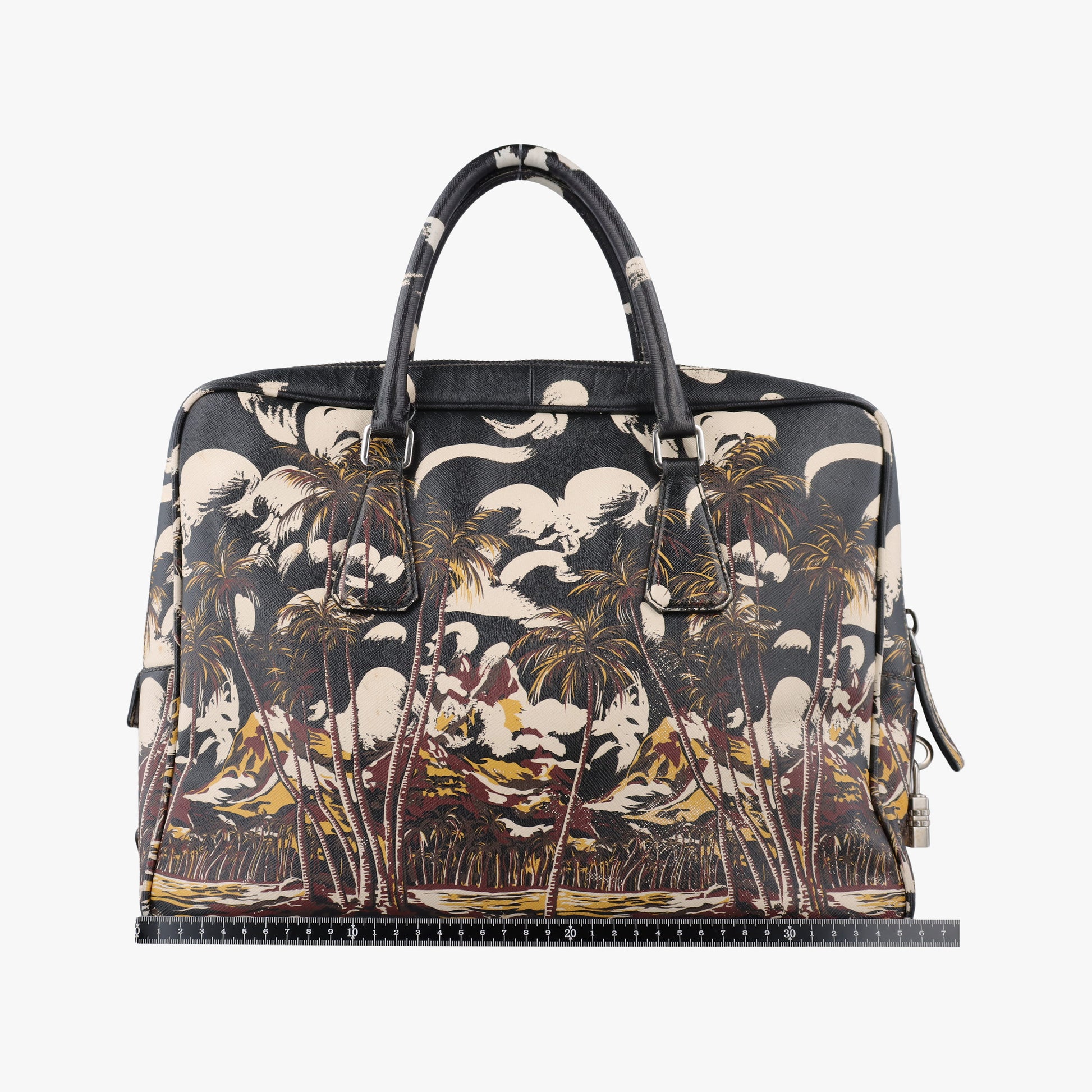 Convertible Bauletto Floral Print Multicolour SAFFIANO Leather 7/Eコンバーチブル バウレット フラワープリント マルチカラー サフィアーノレザー 7/E
