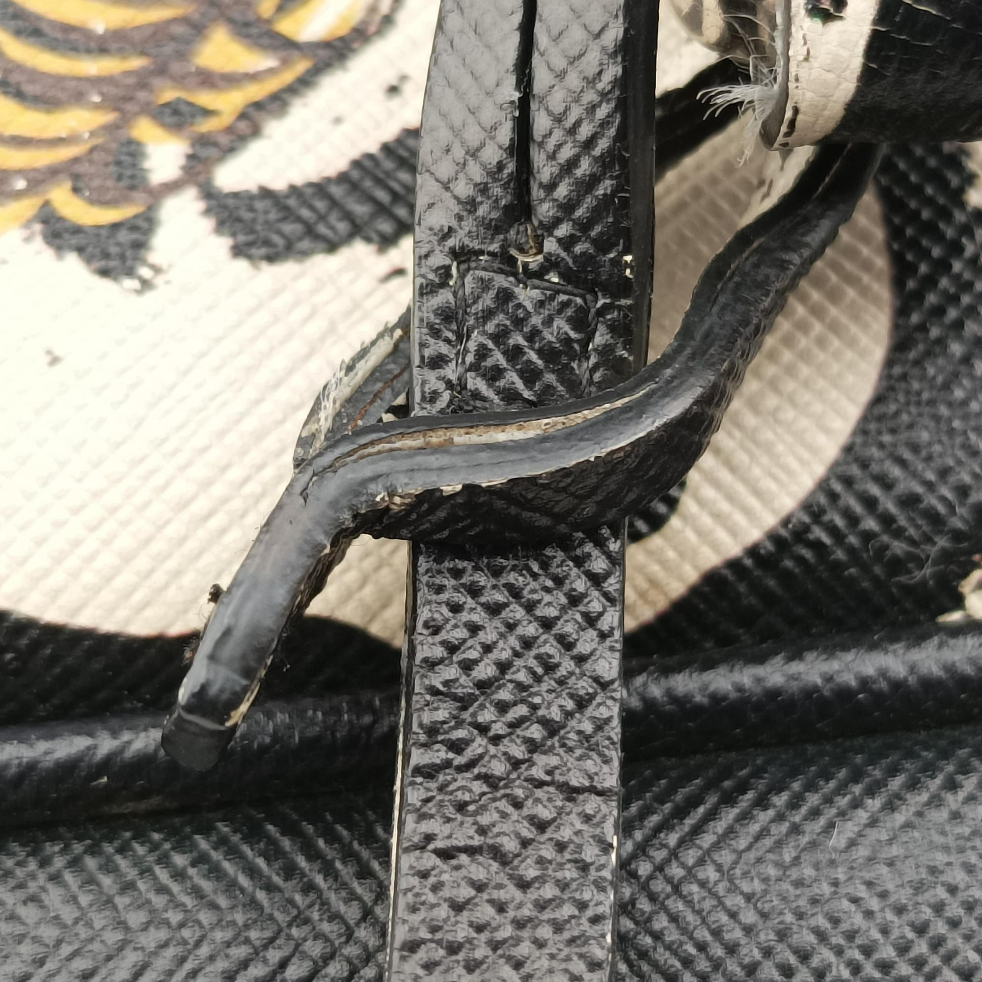 Convertible Bauletto Floral Print Multicolour SAFFIANO Leather 7/Eコンバーチブル バウレット フラワープリント マルチカラー サフィアーノレザー 7/E