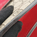 Dionysus Beige x Red PVC coated canvas × suede 400249 I019424516ディオニュソス ベージュ×レッド PVCコーティングキャンバス × スエード 400249 I019424516