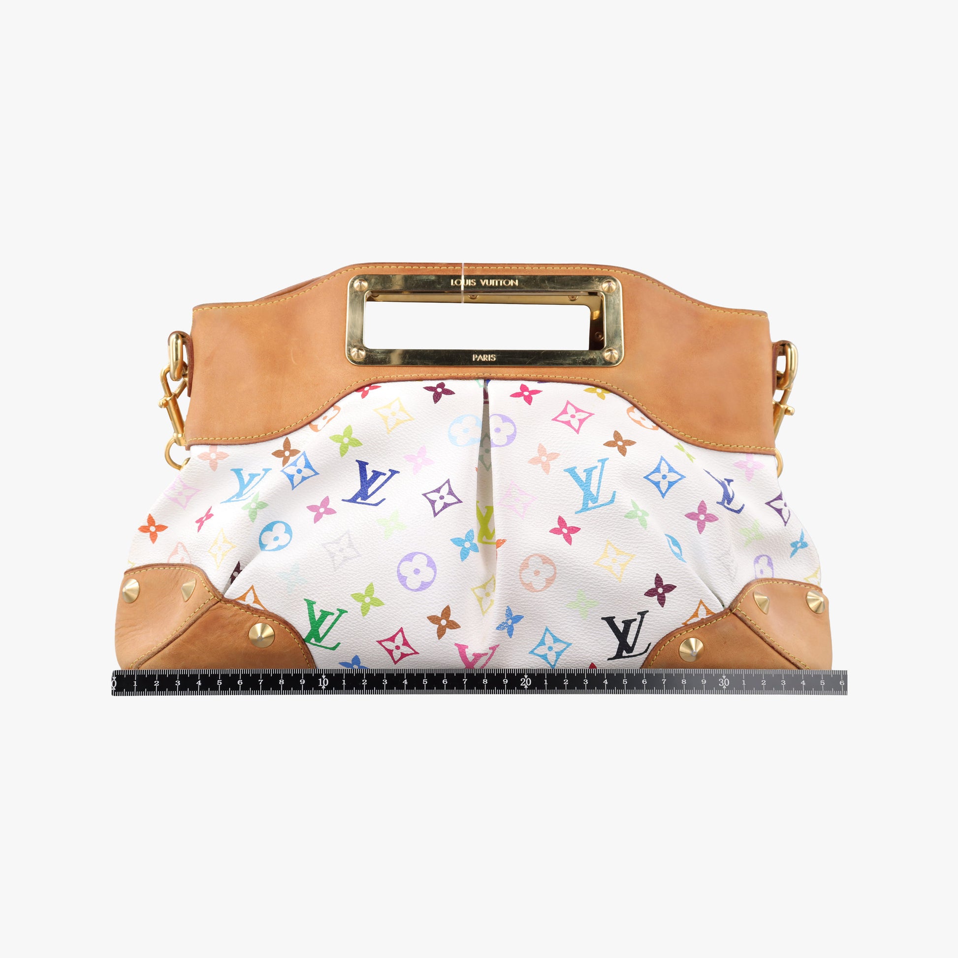 JUDY MM white Monogram Multicolor M40255 Lot number unknownジュディMM ブロン モノグラム マルチカラー M40255 製番不明