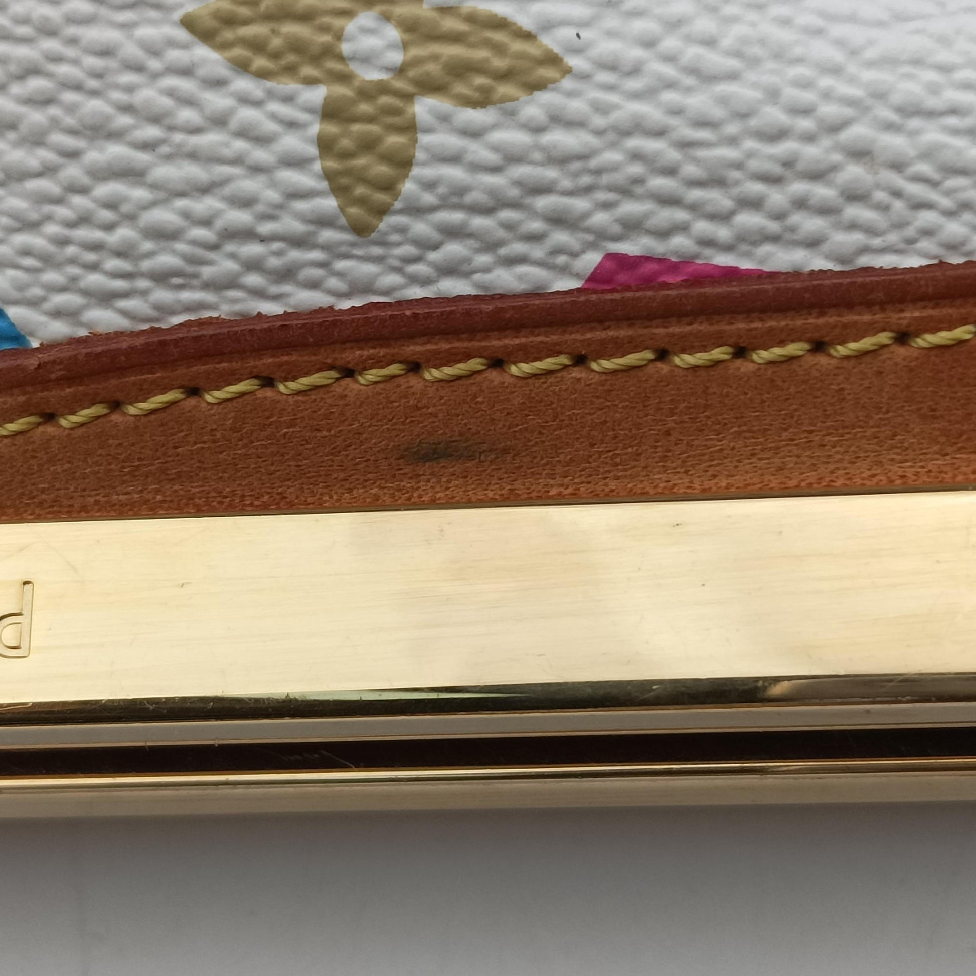 JUDY MM white Monogram Multicolor M40255 Lot number unknownジュディMM ブロン モノグラム マルチカラー M40255 製番不明