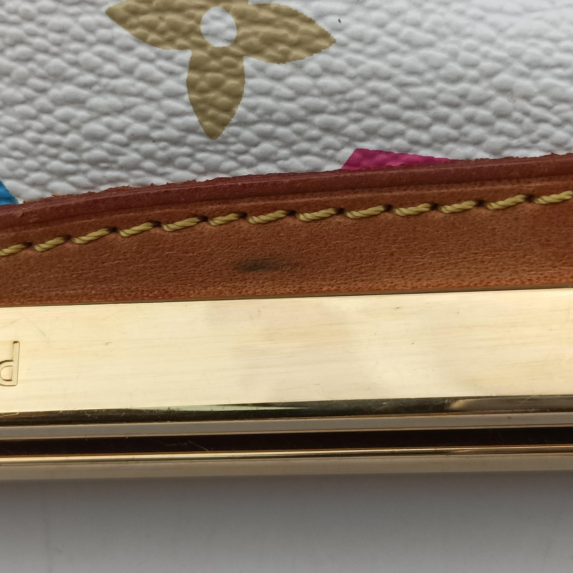 JUDY MM white Monogram Multicolor M40255 Lot number unknownジュディMM ブロン モノグラム マルチカラー M40255 製番不明
