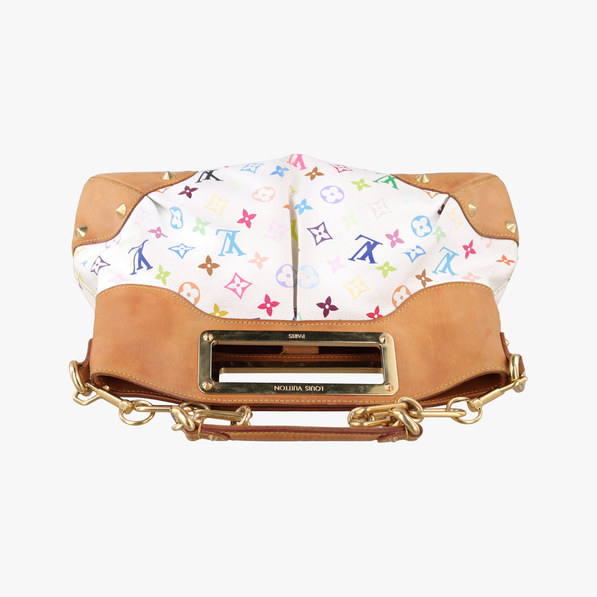 JUDY MM white Monogram Multicolor M40255 Lot number unknownジュディMM ブロン モノグラム マルチカラー M40255 製番不明