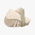 Saddle Beige PVC coated canvas × leather 29-BO-0232サドル ベージュ PVCコーティングキャンバス×レザー 29-BO-0232