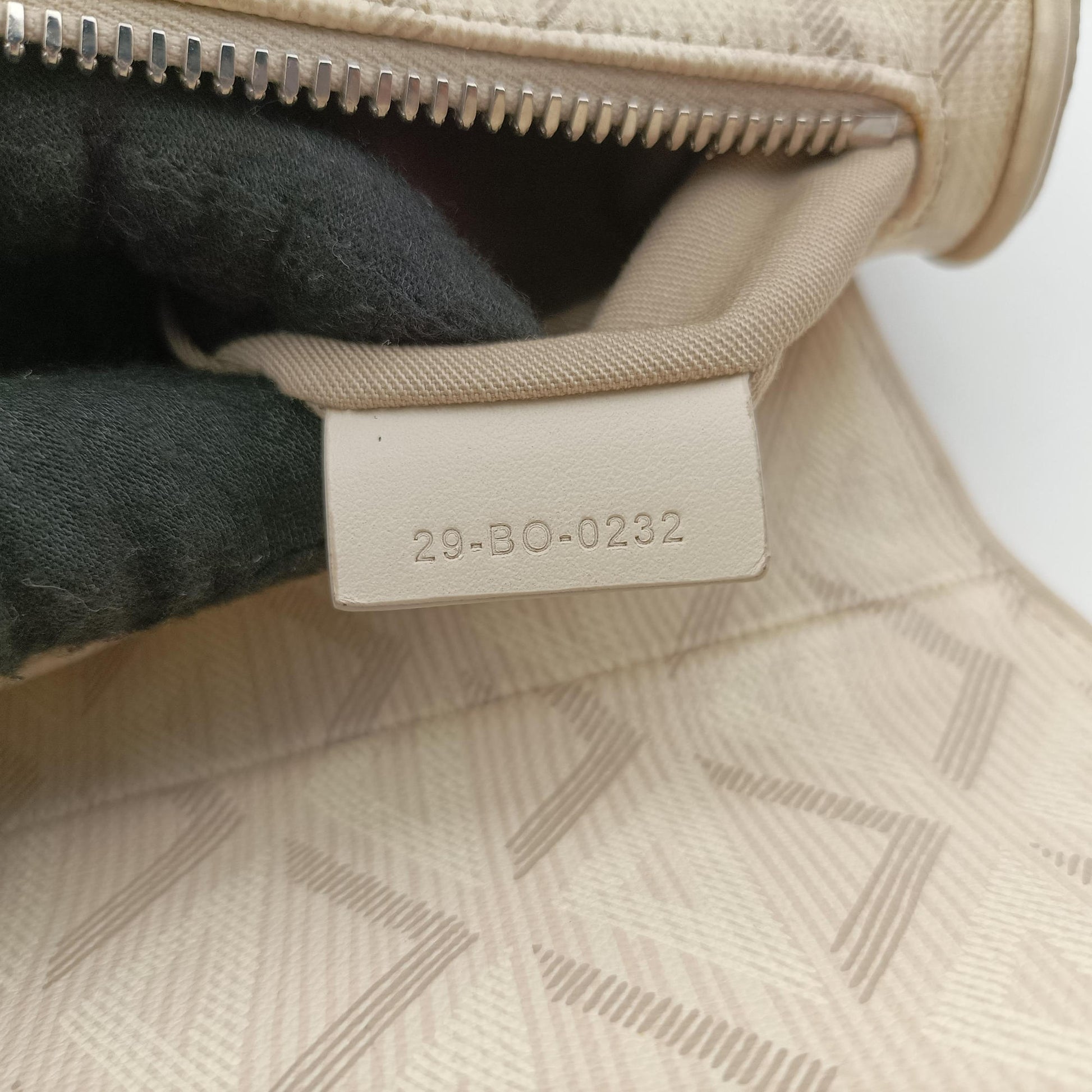 Saddle Beige PVC coated canvas × leather 29-BO-0232サドル ベージュ PVCコーティングキャンバス×レザー 29-BO-0232