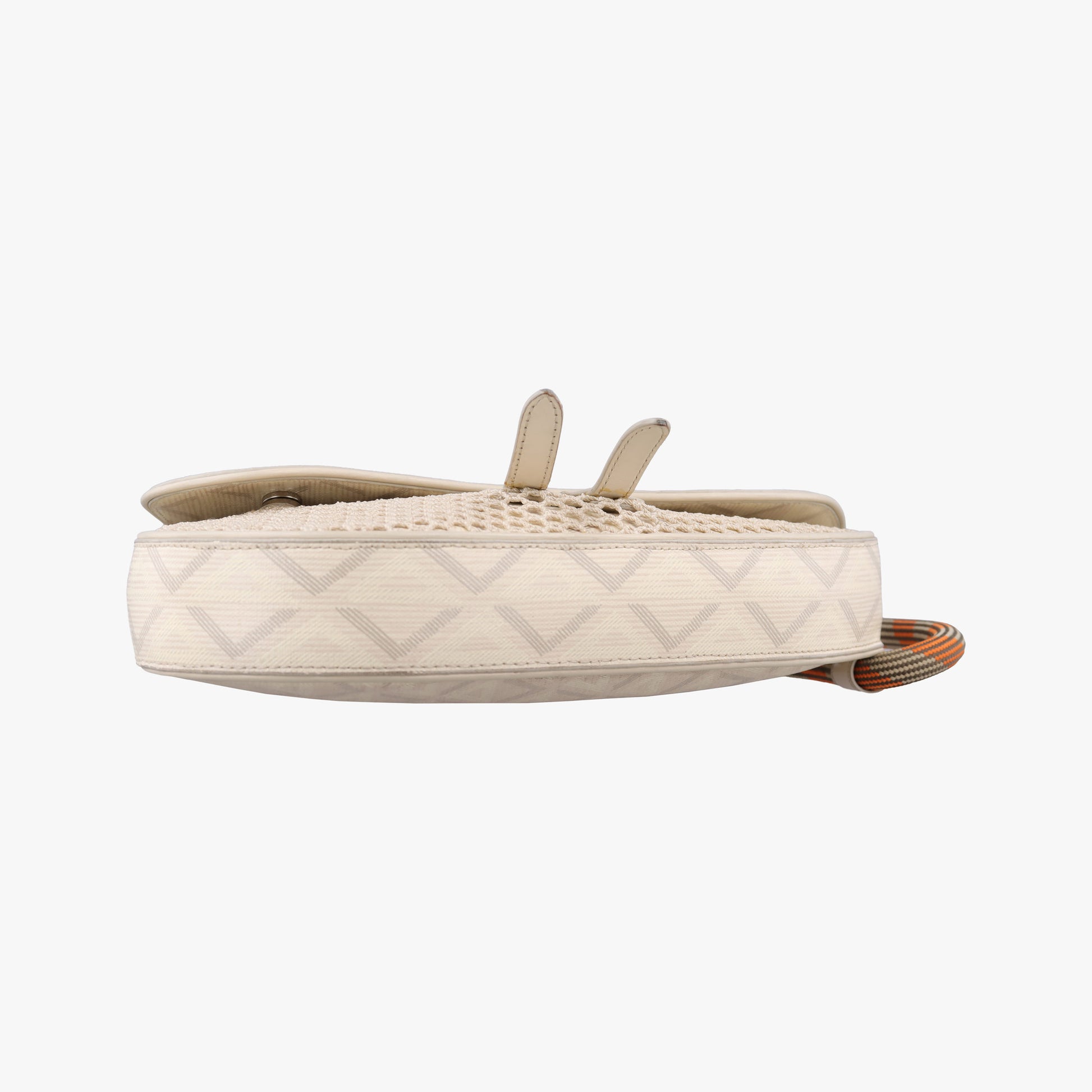 Saddle Beige PVC coated canvas × leather 29-BO-0232サドル ベージュ PVCコーティングキャンバス×レザー 29-BO-0232