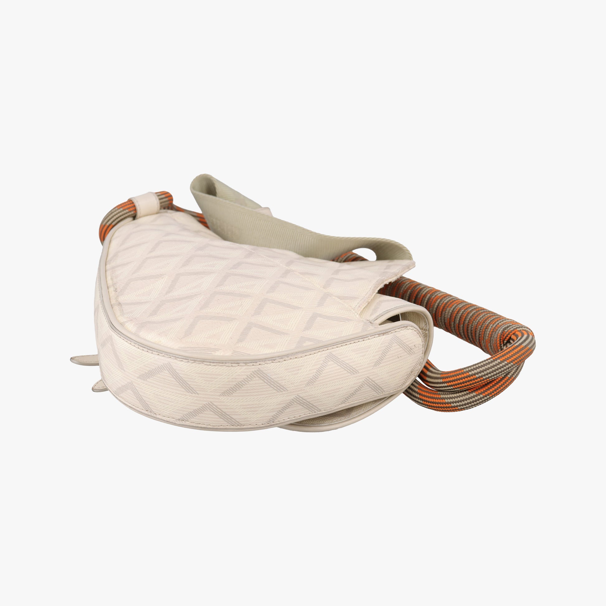 Saddle Beige PVC coated canvas × leather 29-BO-0232サドル ベージュ PVCコーティングキャンバス×レザー 29-BO-0232