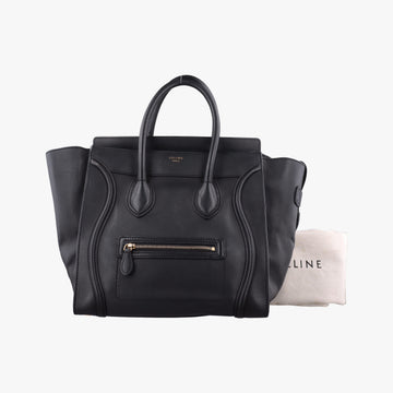 Luggage Mini Shopper Black Leather F-SA-0132 F-UP-0142ラゲージミニショッパー ブラック レザー F-SA-0132 F-UP-0142