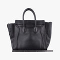 Luggage Mini Shopper Black Leather F-SA-0132 F-UP-0142ラゲージミニショッパー ブラック レザー F-SA-0132 F-UP-0142
