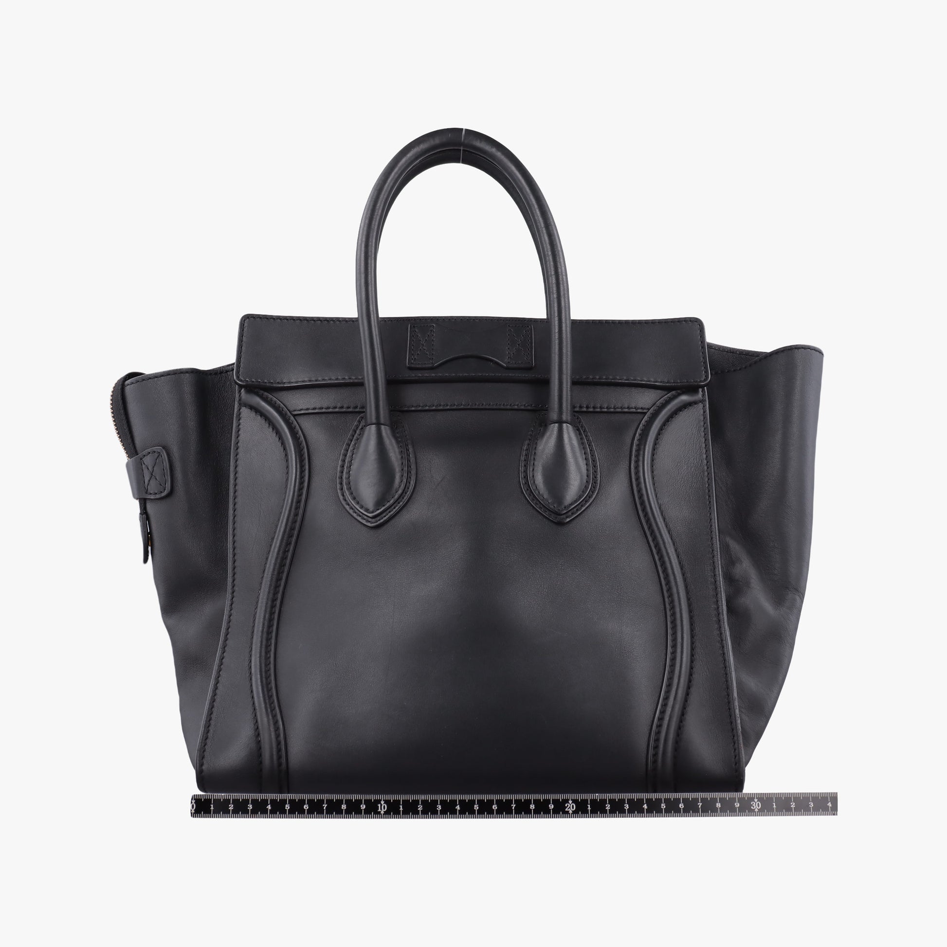 Luggage Mini Shopper Black Leather F-SA-0132 F-UP-0142ラゲージミニショッパー ブラック レザー F-SA-0132 F-UP-0142