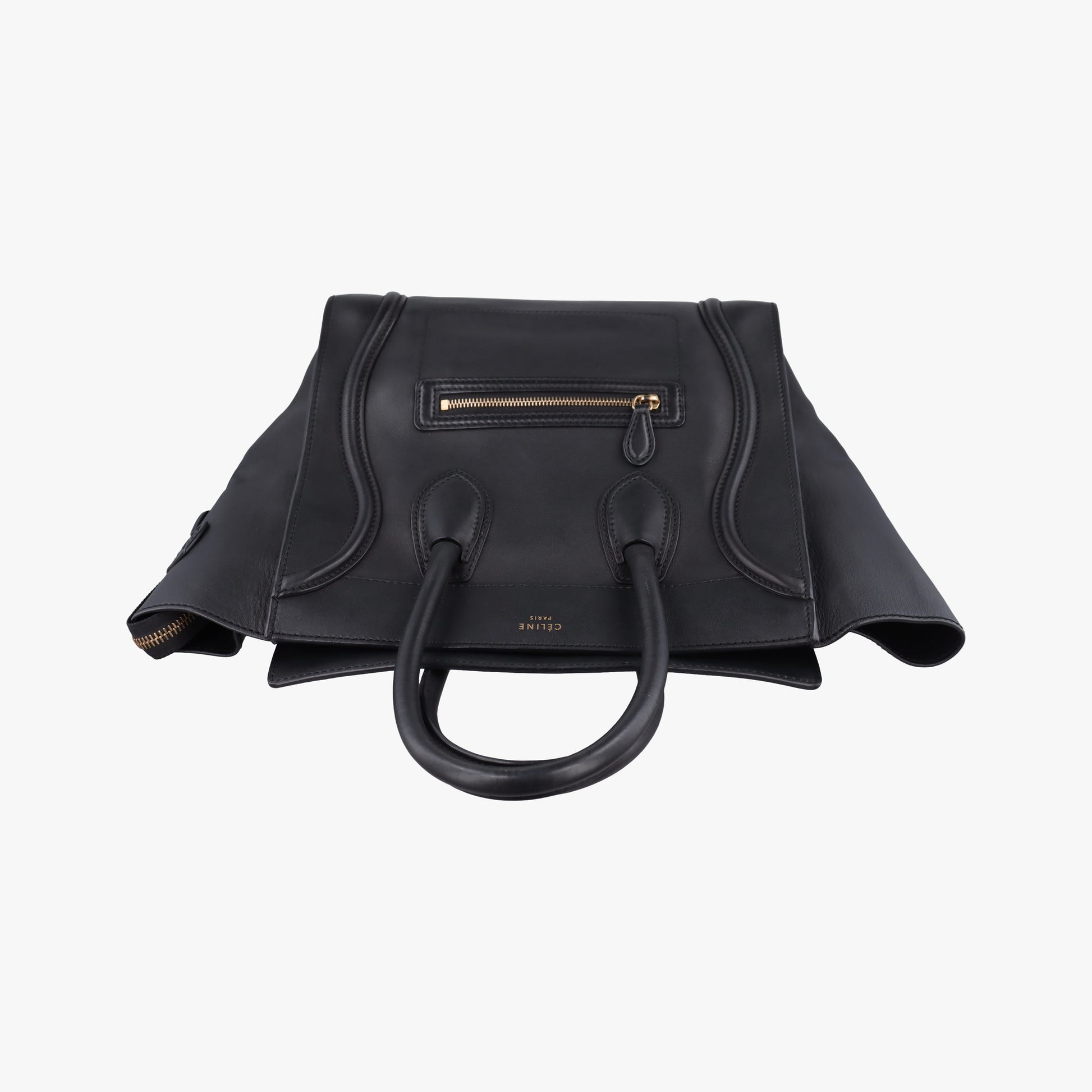 Luggage Mini Shopper Black Leather F-SA-0132 F-UP-0142ラゲージミニショッパー ブラック レザー F-SA-0132 F-UP-0142