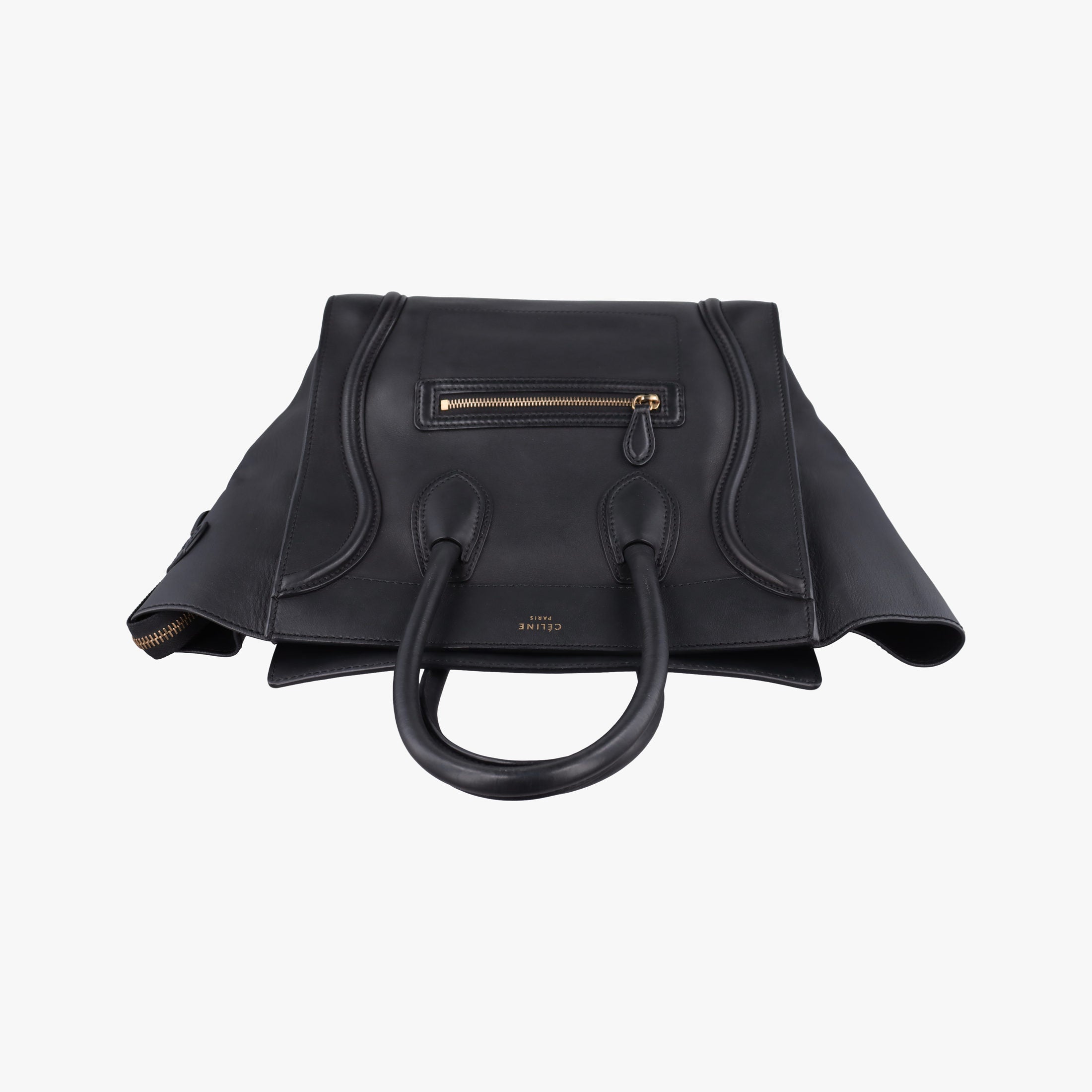 Luggage Mini Shopper Black Leather F-SA-0132 F-UP-0142ラゲージミニショッパー ブラック レザー F-SA-0132 F-UP-0142