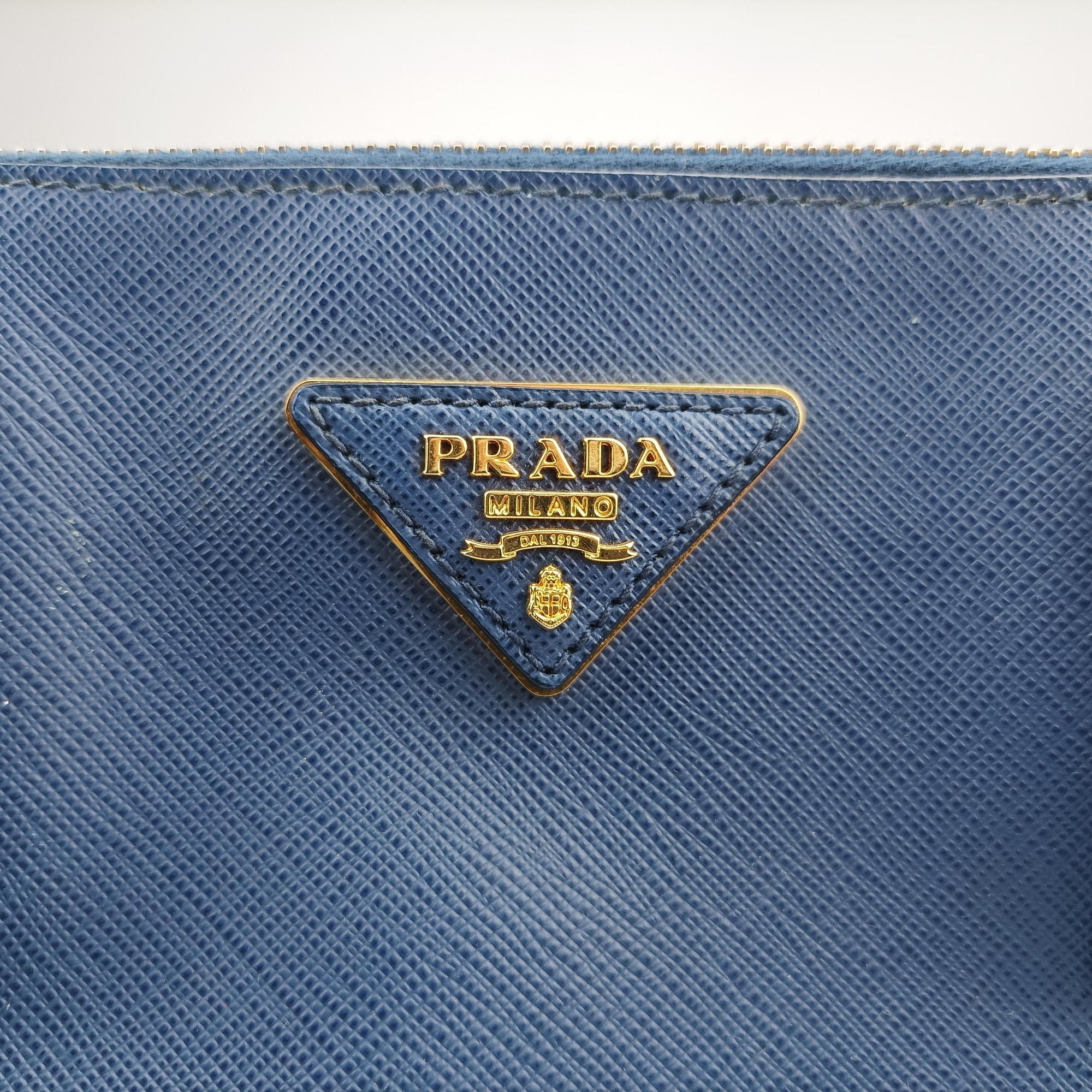 Galleria Blue SAFFIANO Leather BN1786 14/Hガレリア ブルー サフィアーノレザー BN1786 14/H
