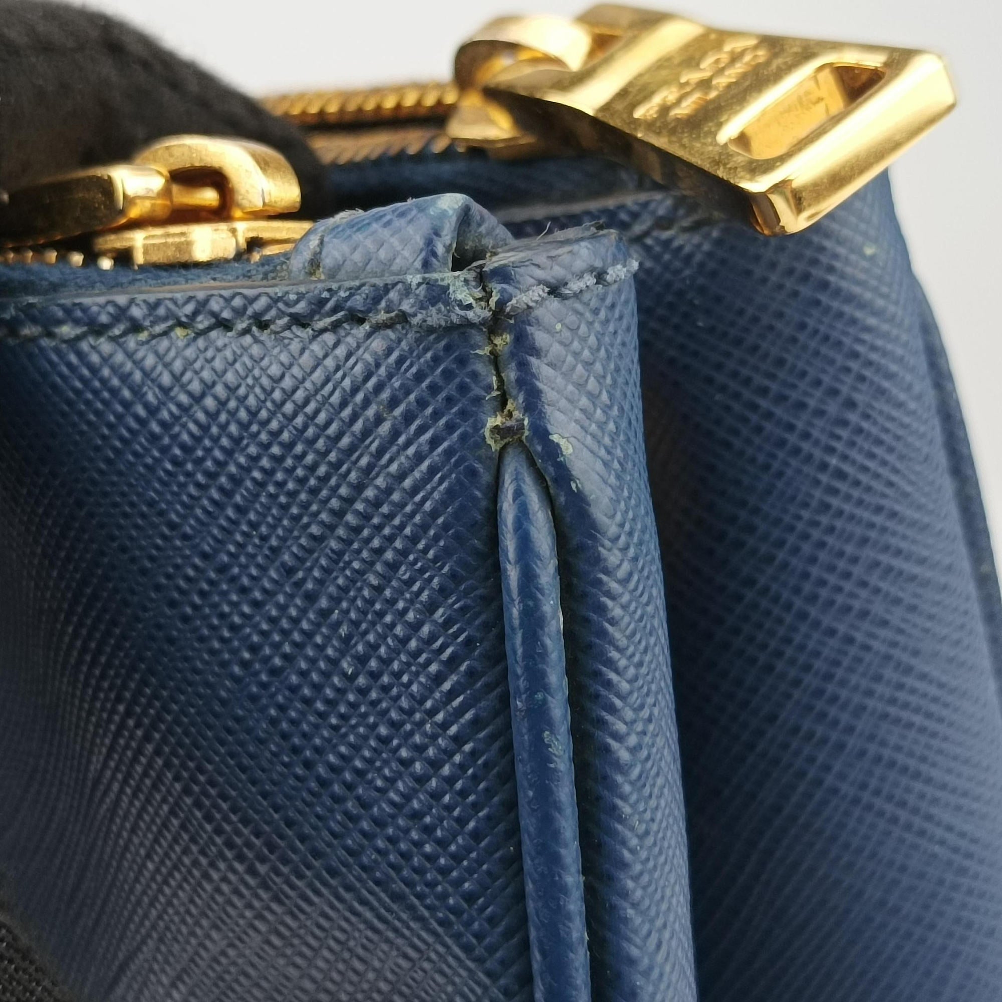 Galleria Blue SAFFIANO Leather BN1786 14/Hガレリア ブルー サフィアーノレザー BN1786 14/H