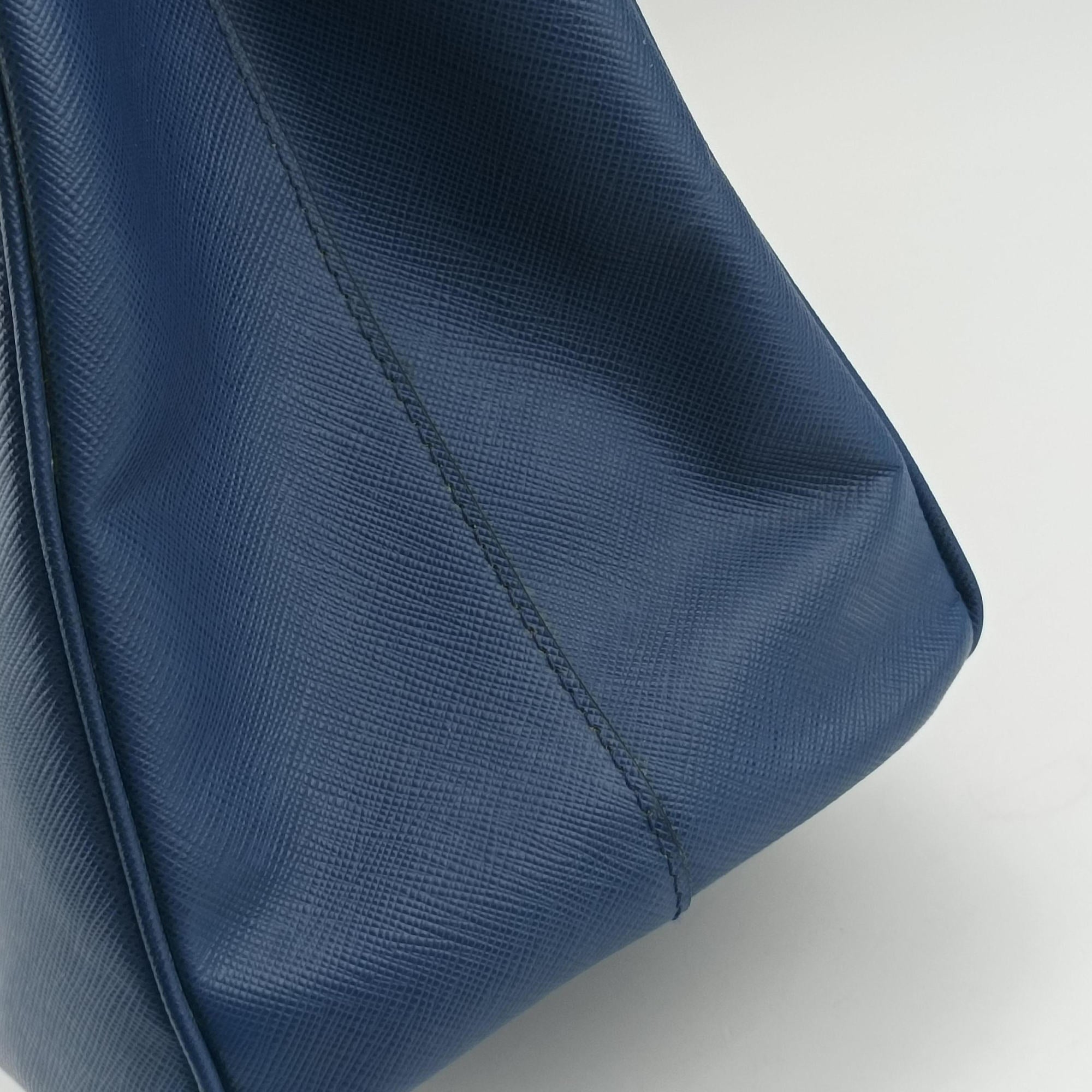 Galleria Blue SAFFIANO Leather BN1786 14/Hガレリア ブルー サフィアーノレザー BN1786 14/H