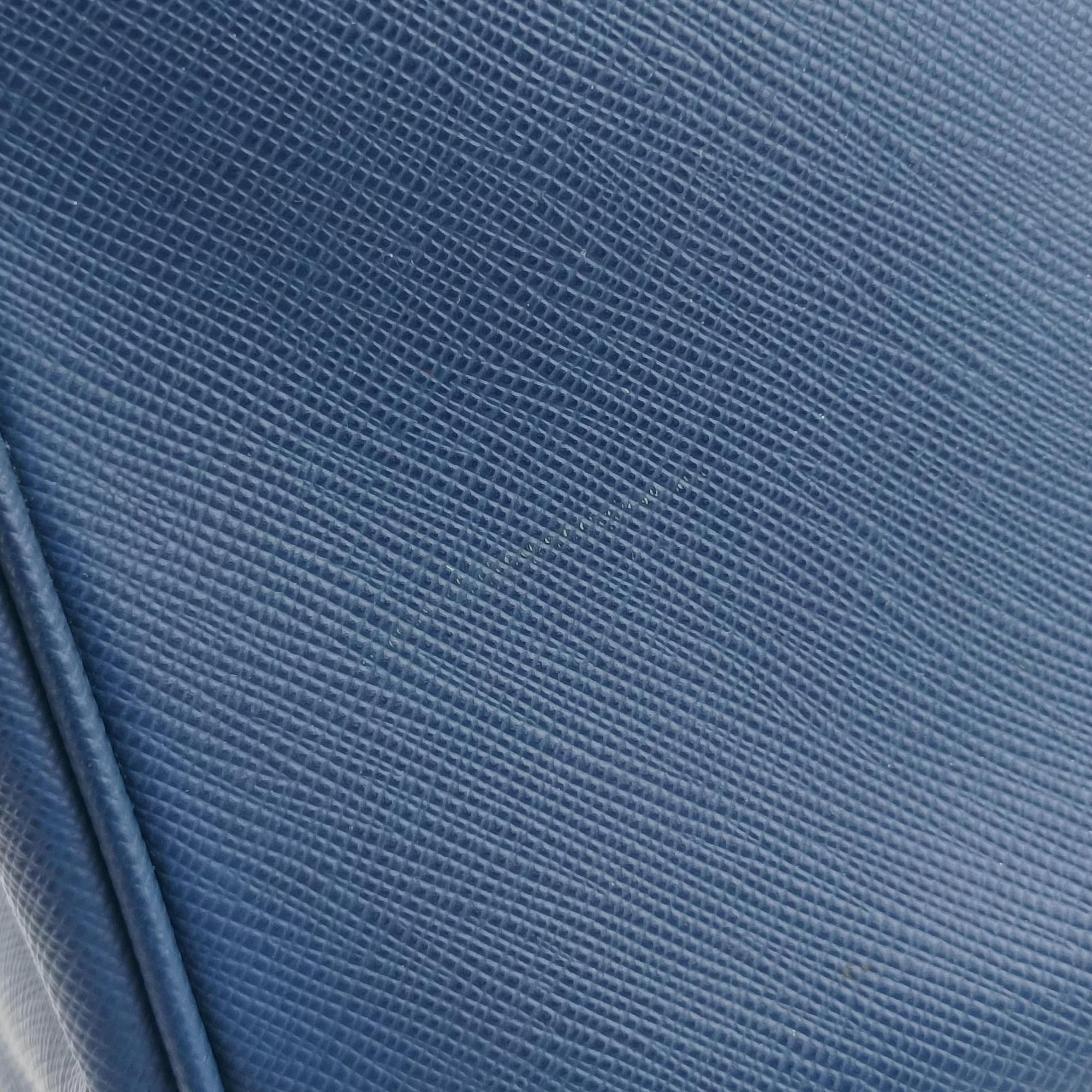 Galleria Blue SAFFIANO Leather BN1786 14/Hガレリア ブルー サフィアーノレザー BN1786 14/H