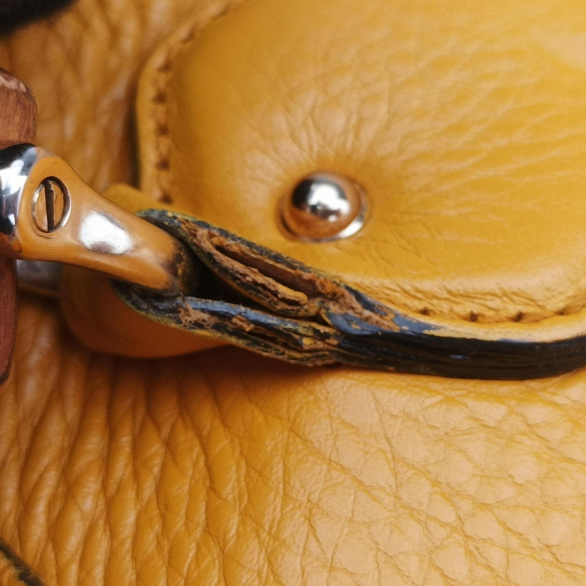 Bamboo Yellow Leather 308360 F013930873バンブー イエロー レザー 308360 F013930873