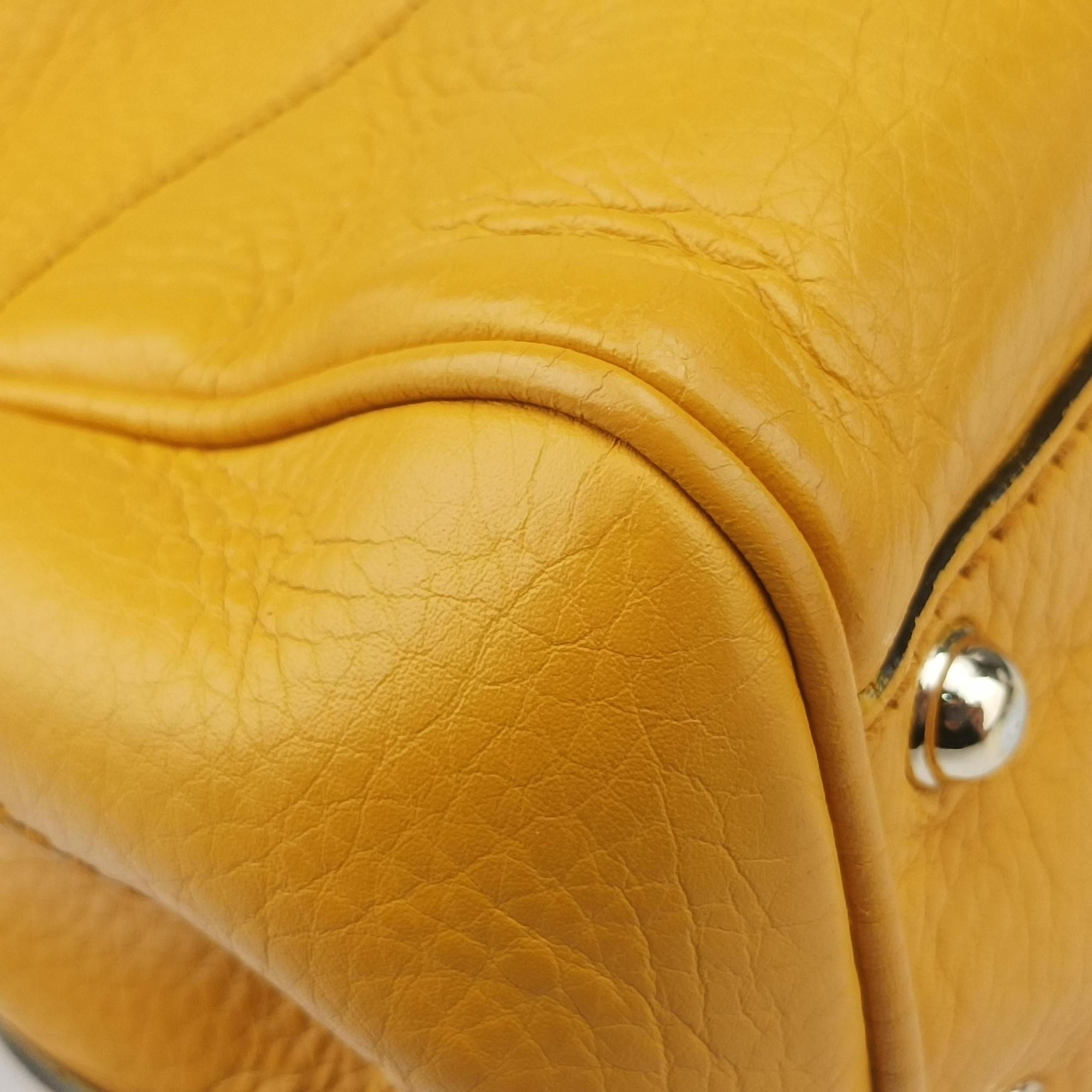 Bamboo Yellow Leather 308360 F013930873バンブー イエロー レザー 308360 F013930873