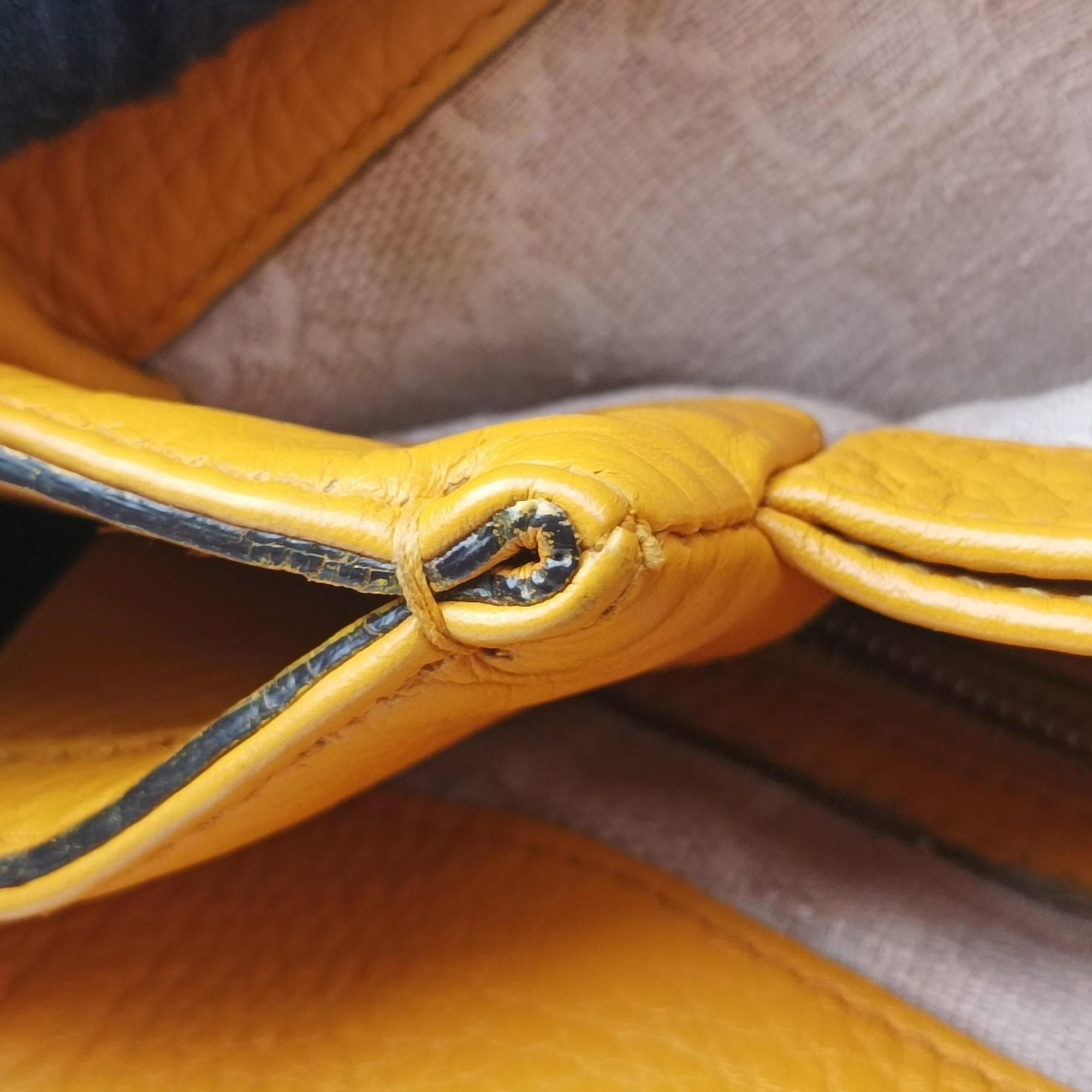 Bamboo Yellow Leather 308360 F013930873バンブー イエロー レザー 308360 F013930873