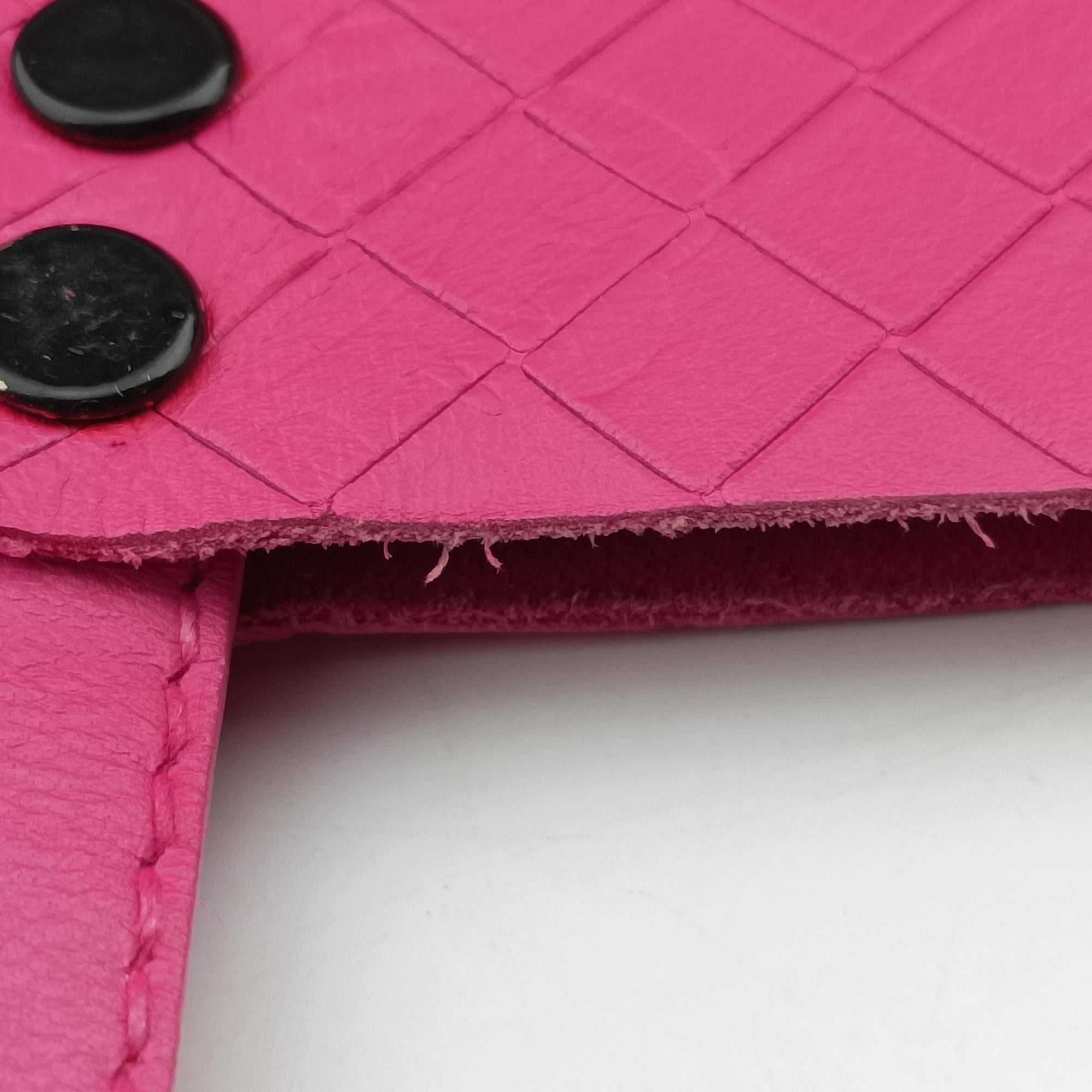 Intrecciato Rose lambskin B02127850Rイントレチャート ローズ レッド ラムスキン B02127850R