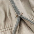 Gaufre Beige Nappa Leather 110ギャザー ベージュ ナッパレザー 110