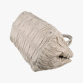 Gaufre Beige Nappa Leather 110ギャザー ベージュ ナッパレザー 110