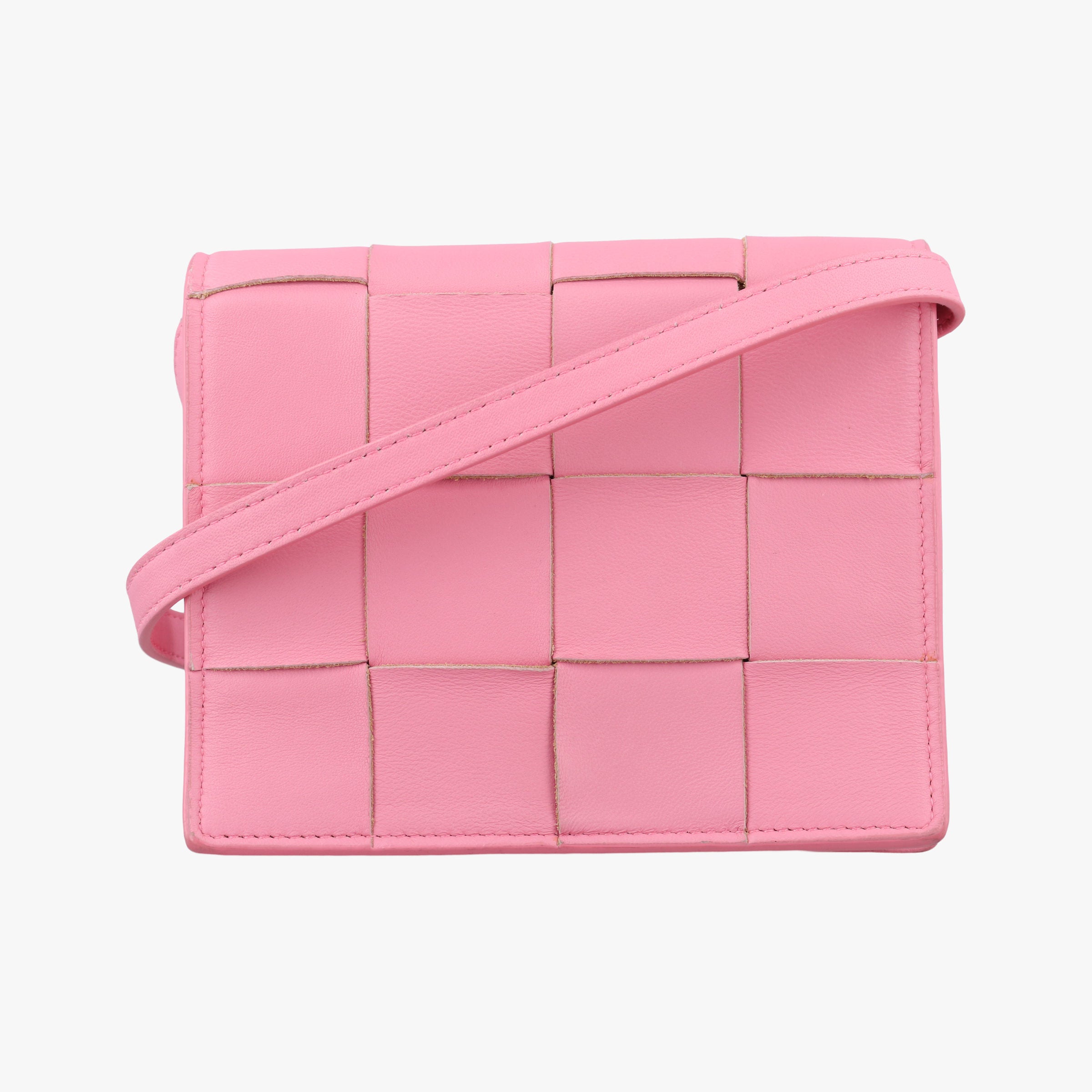 Cassette Pink lambskin IC Chipカセット ピンク ラムスキン ICチップ