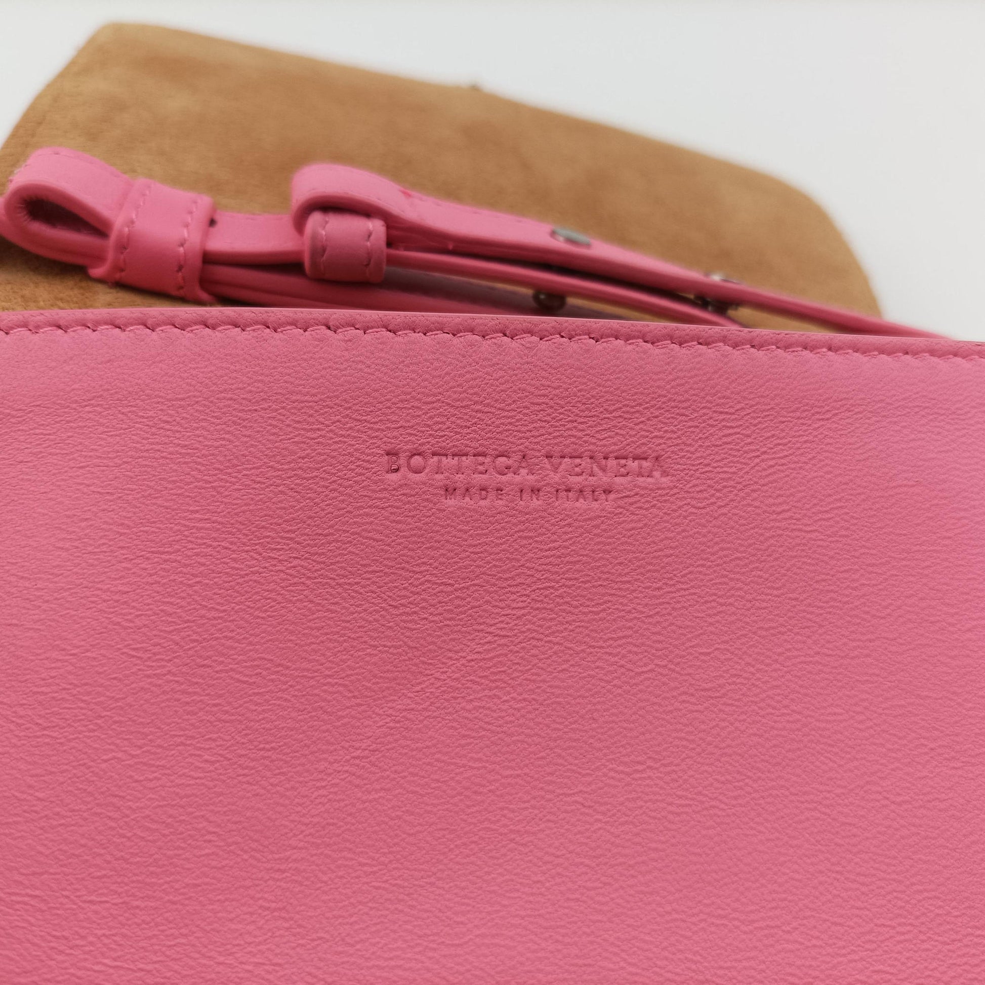 Cassette Pink lambskin IC Chipカセット ピンク ラムスキン ICチップ