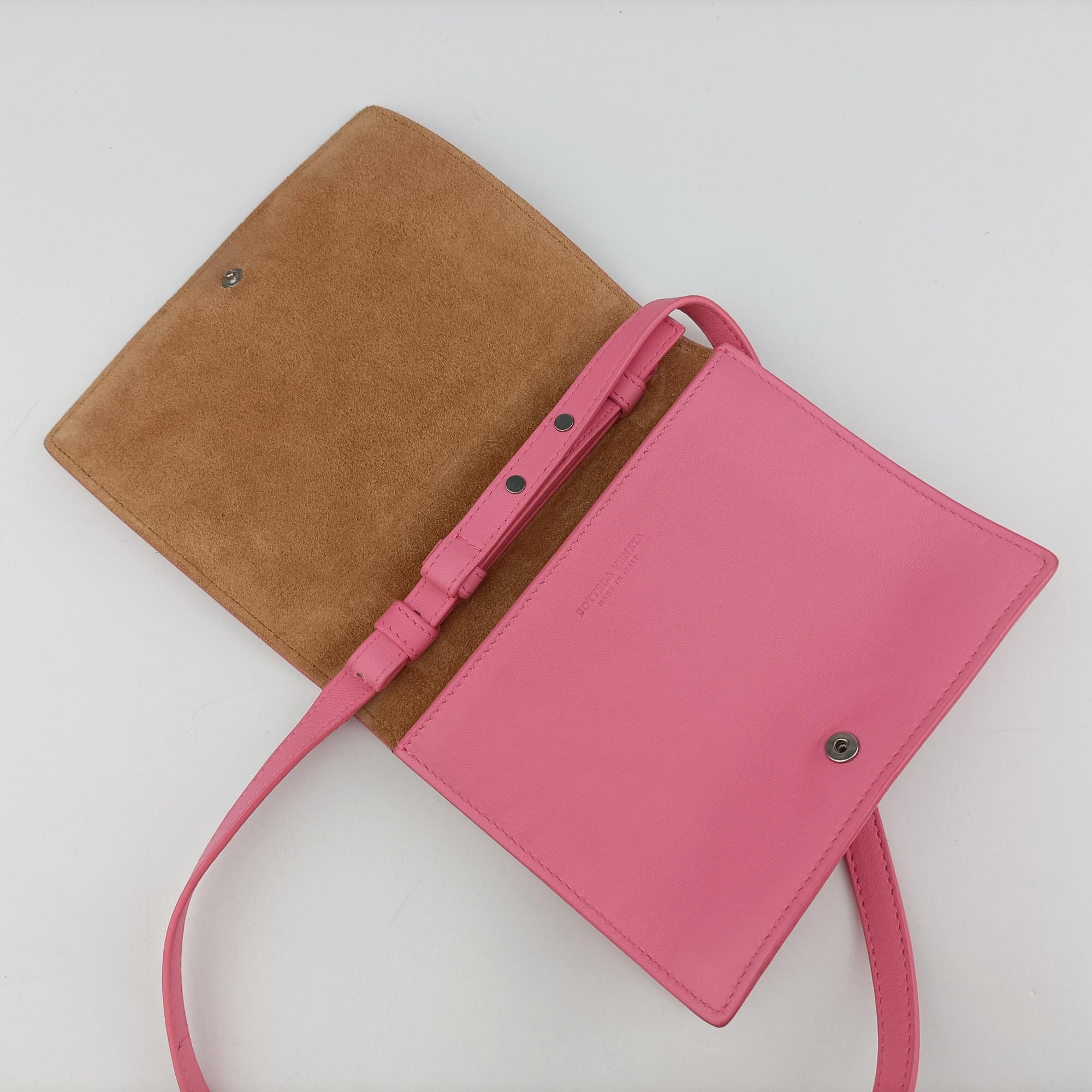 Cassette Pink lambskin IC Chipカセット ピンク ラムスキン ICチップ
