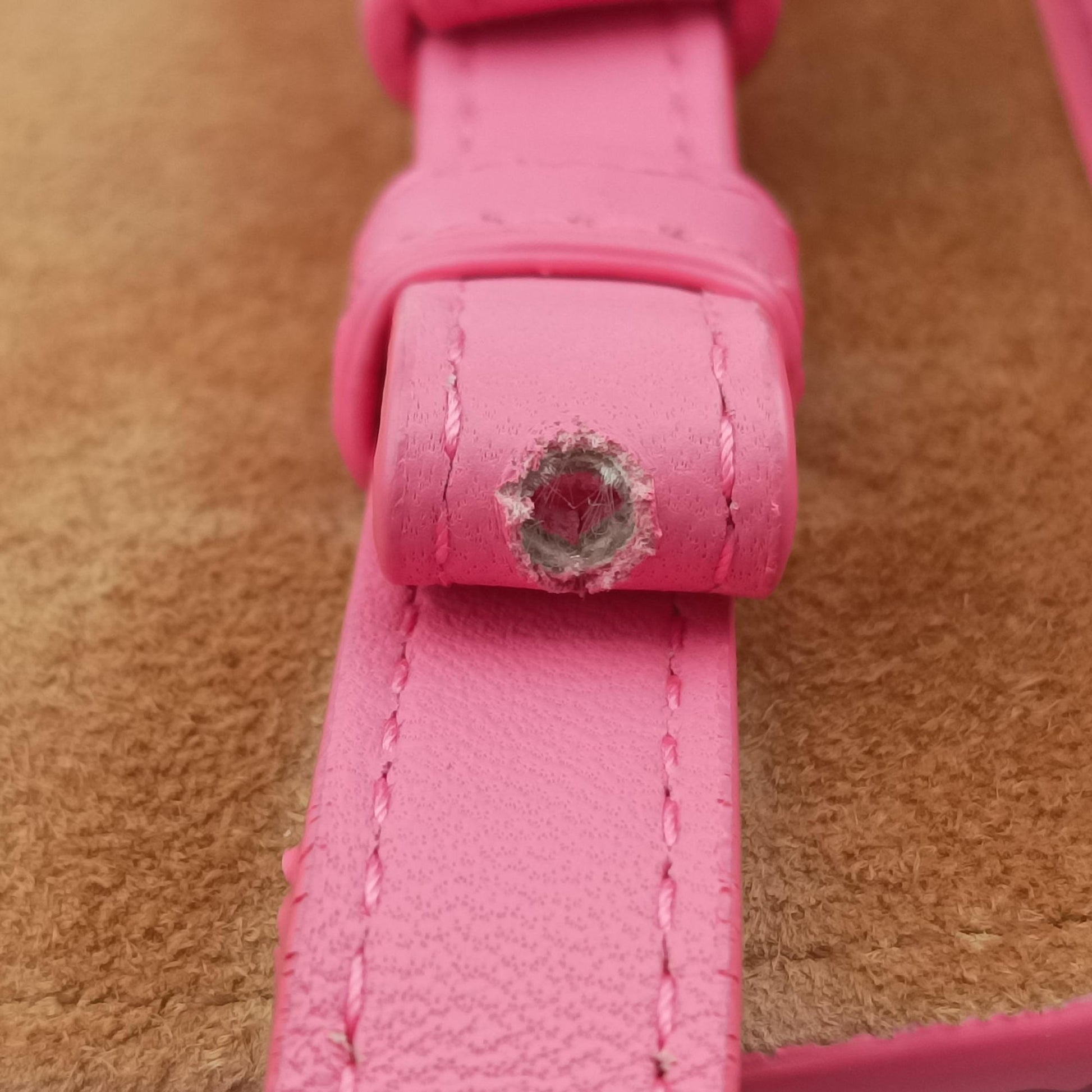 Cassette Pink lambskin IC Chipカセット ピンク ラムスキン ICチップ