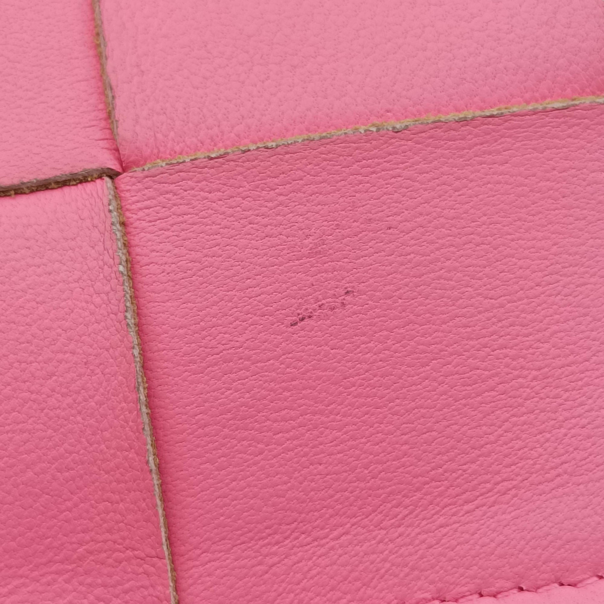 Cassette Pink lambskin IC Chipカセット ピンク ラムスキン ICチップ
