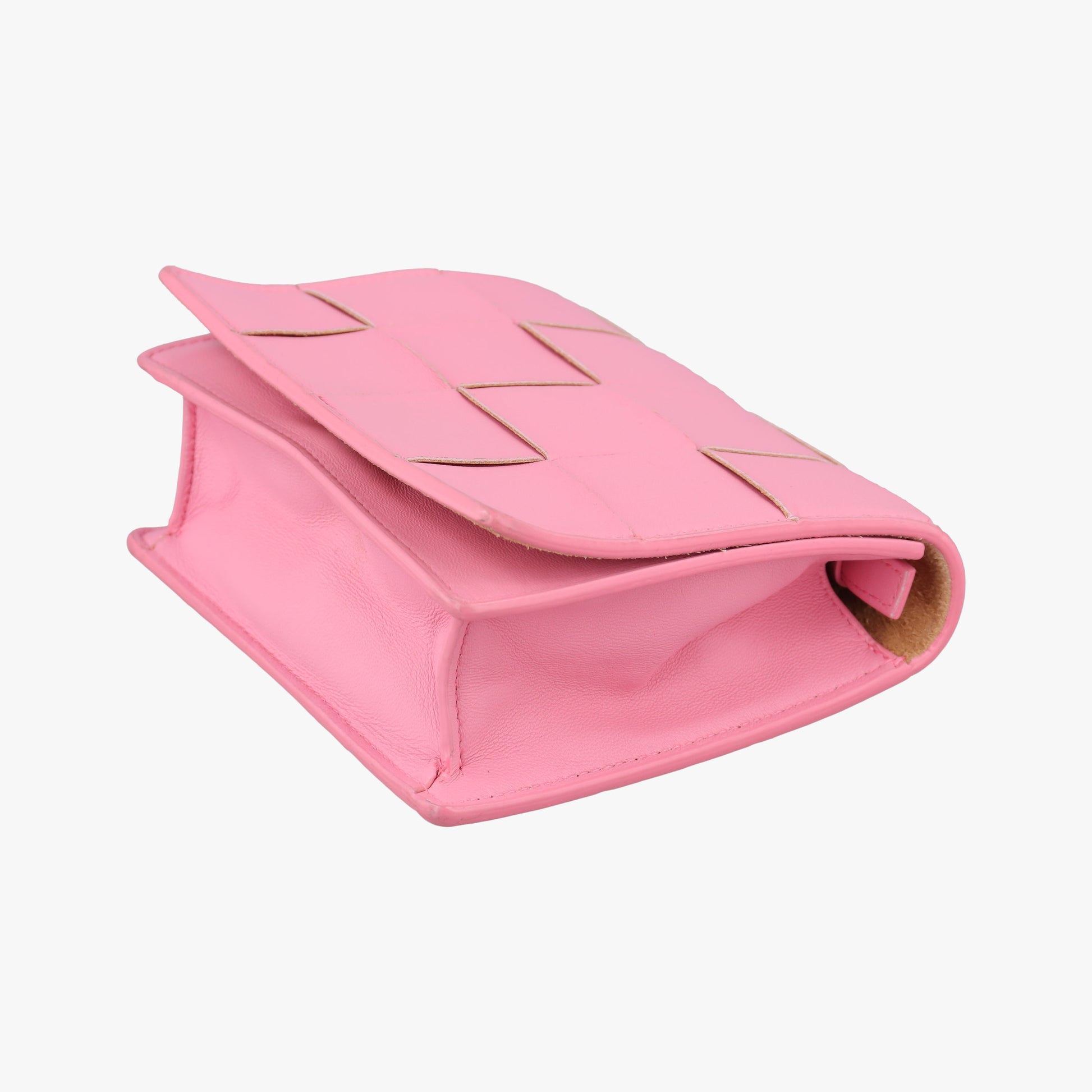 Cassette Pink lambskin IC Chipカセット ピンク ラムスキン ICチップ