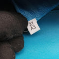 Turn lock Chevron Impunture Autre Cuir Blue Leather 31/A3ターン ロック ブルー レザー 31/A3