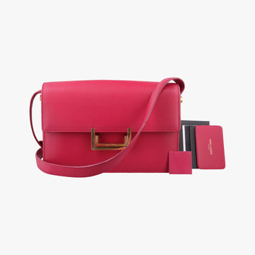 Classic Lulu Rose Leather 318025 318025.001998ルル クラシック ローズ レッド レザー 318025 318025.001998