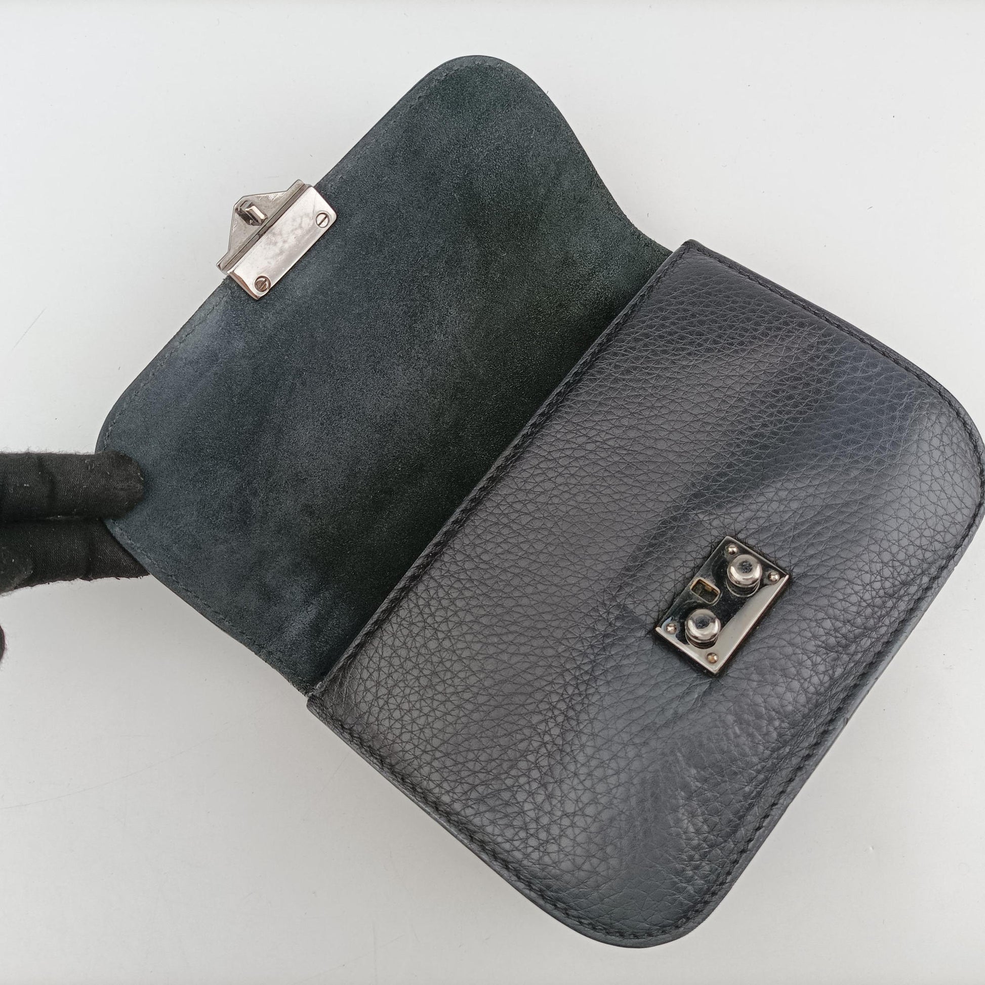 Rockstud Glam Lock Black Leather BL-M312VIS2ロックスタッズグラムロックスモール ブラック レザー BL-M312VIS2