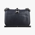Rockstud Glam Lock Black Leather BL-M312VIS2ロックスタッズグラムロックスモール ブラック レザー BL-M312VIS2