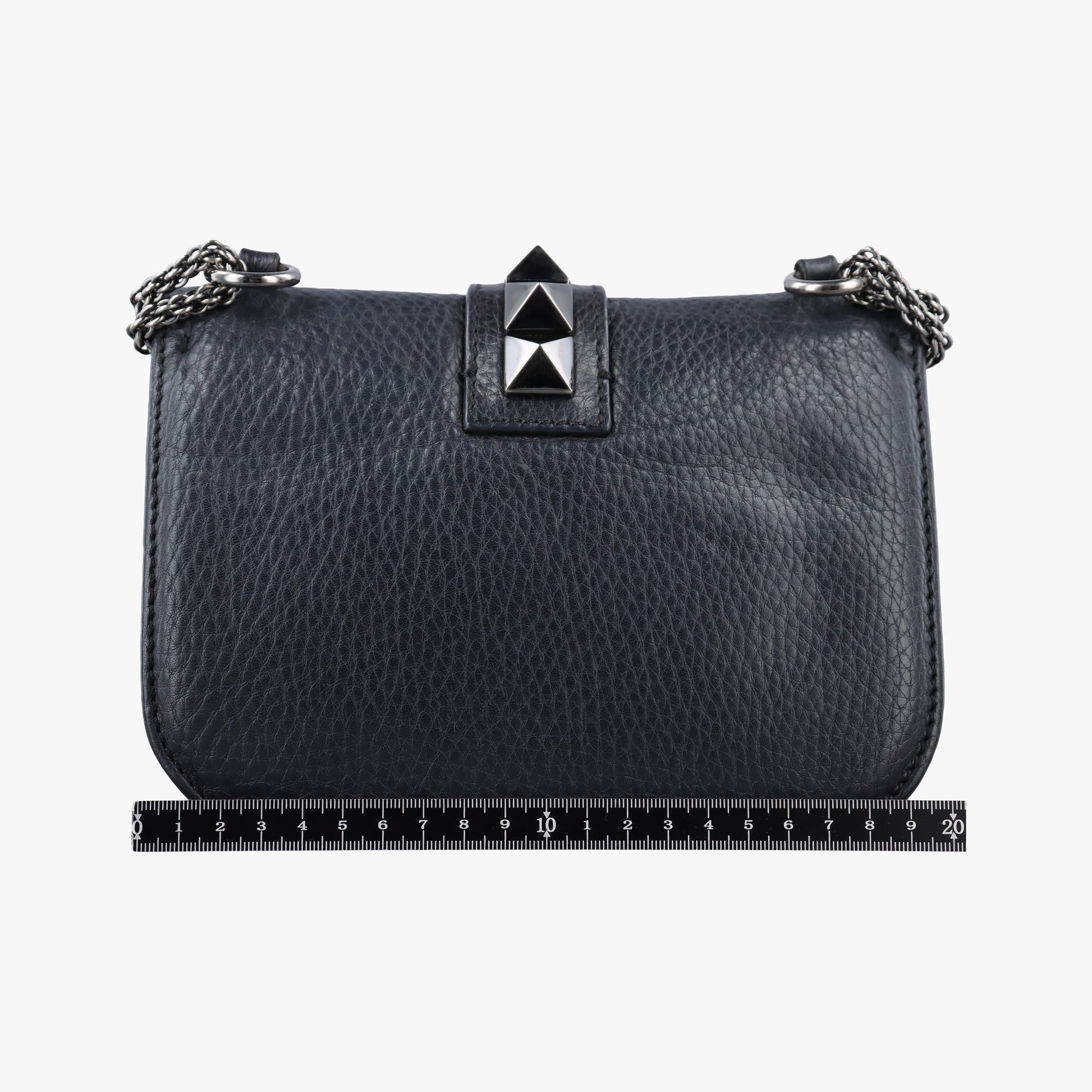 Rockstud Glam Lock Black Leather BL-M312VIS2ロックスタッズグラムロックスモール ブラック レザー BL-M312VIS2