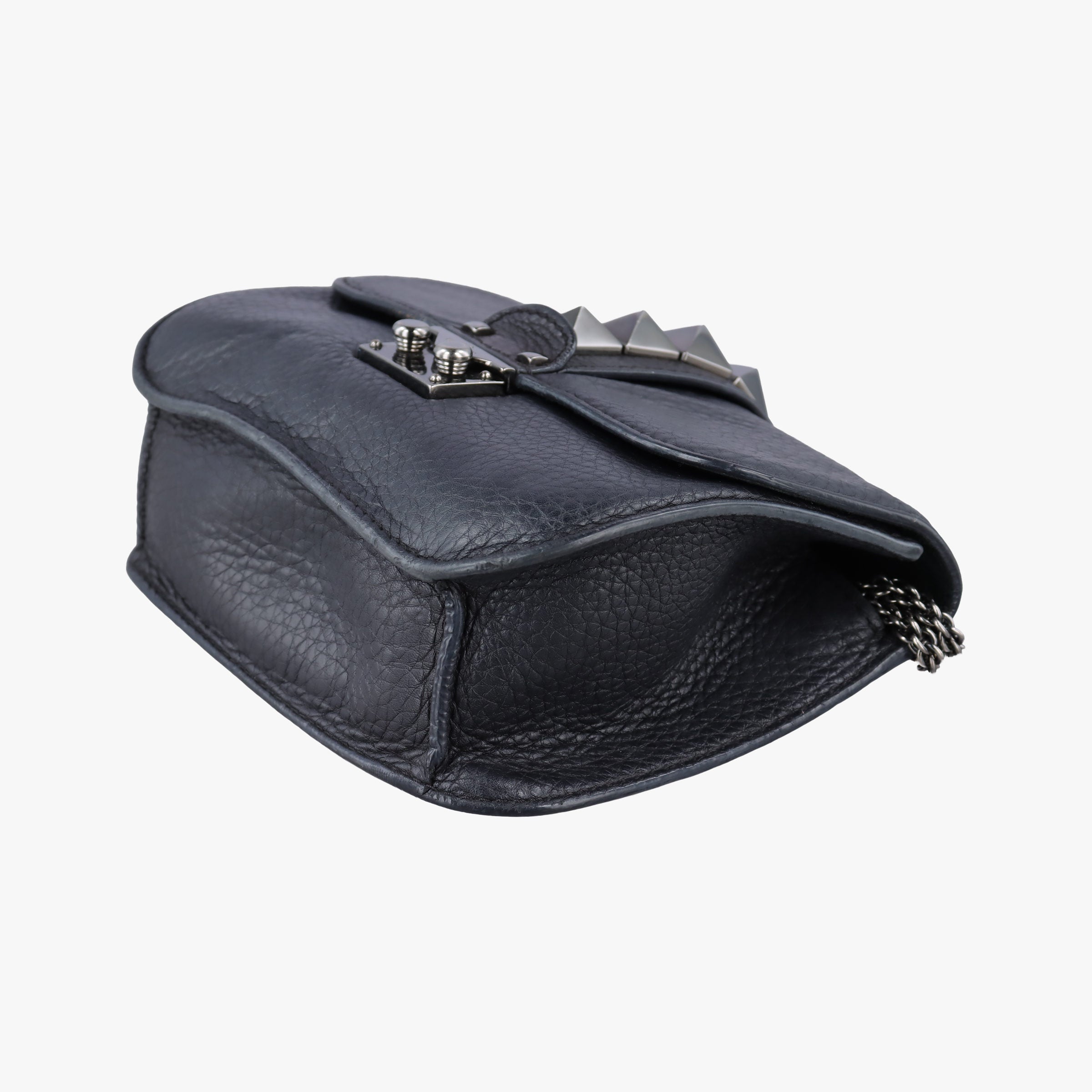 Rockstud Glam Lock Black Leather BL-M312VIS2ロックスタッズグラムロックスモール ブラック レザー BL-M312VIS2