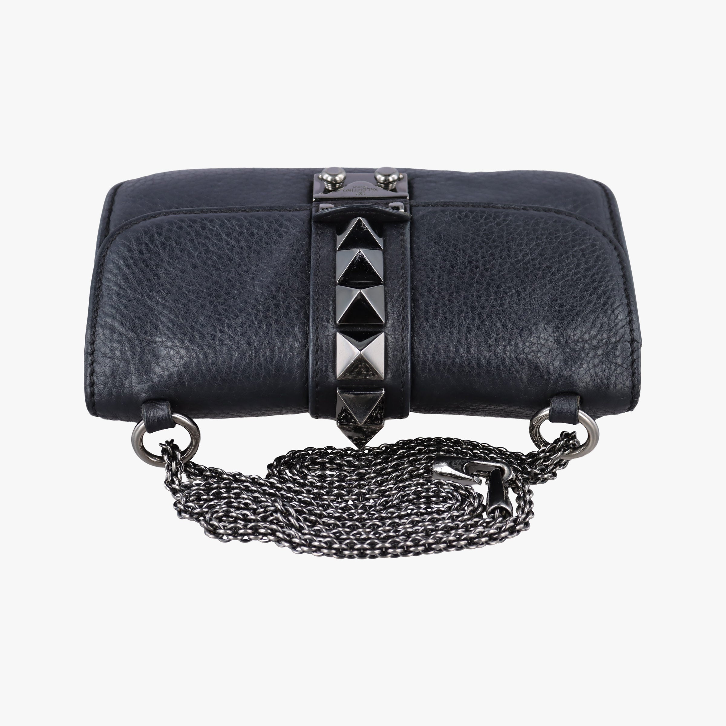 Rockstud Glam Lock Black Leather BL-M312VIS2ロックスタッズグラムロックスモール ブラック レザー BL-M312VIS2
