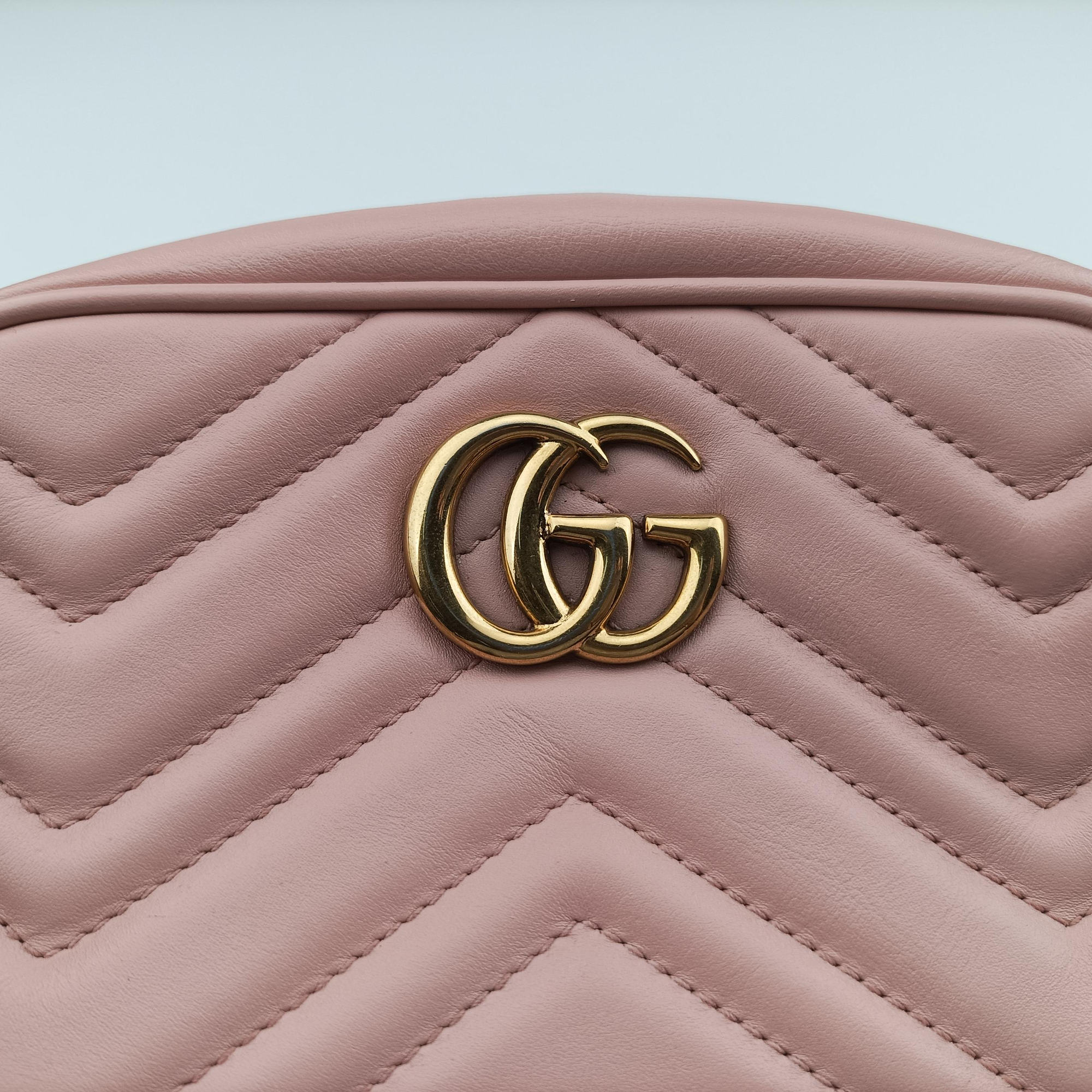 GG Marmont Pink Leather 448065 F021209985GGマーモント ピンク レザー 448065 F021209985