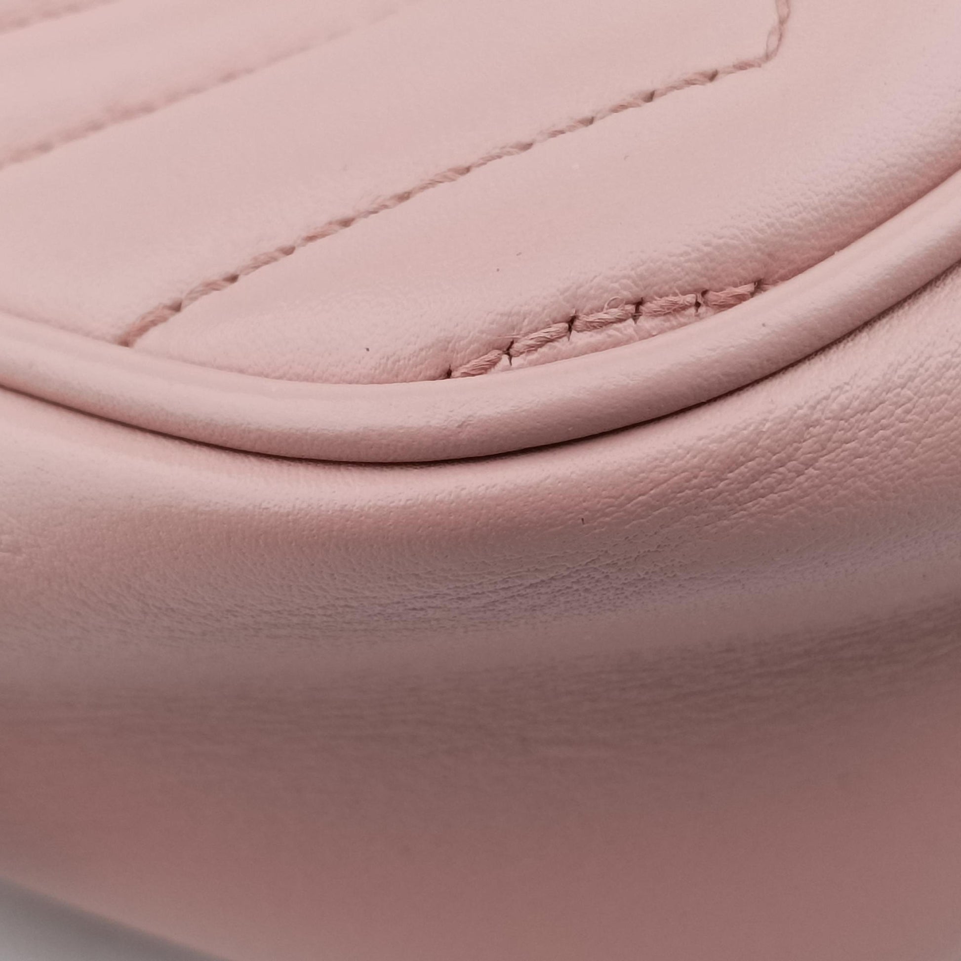 GG Marmont Pink Leather 448065 F021209985GGマーモント ピンク レザー 448065 F021209985