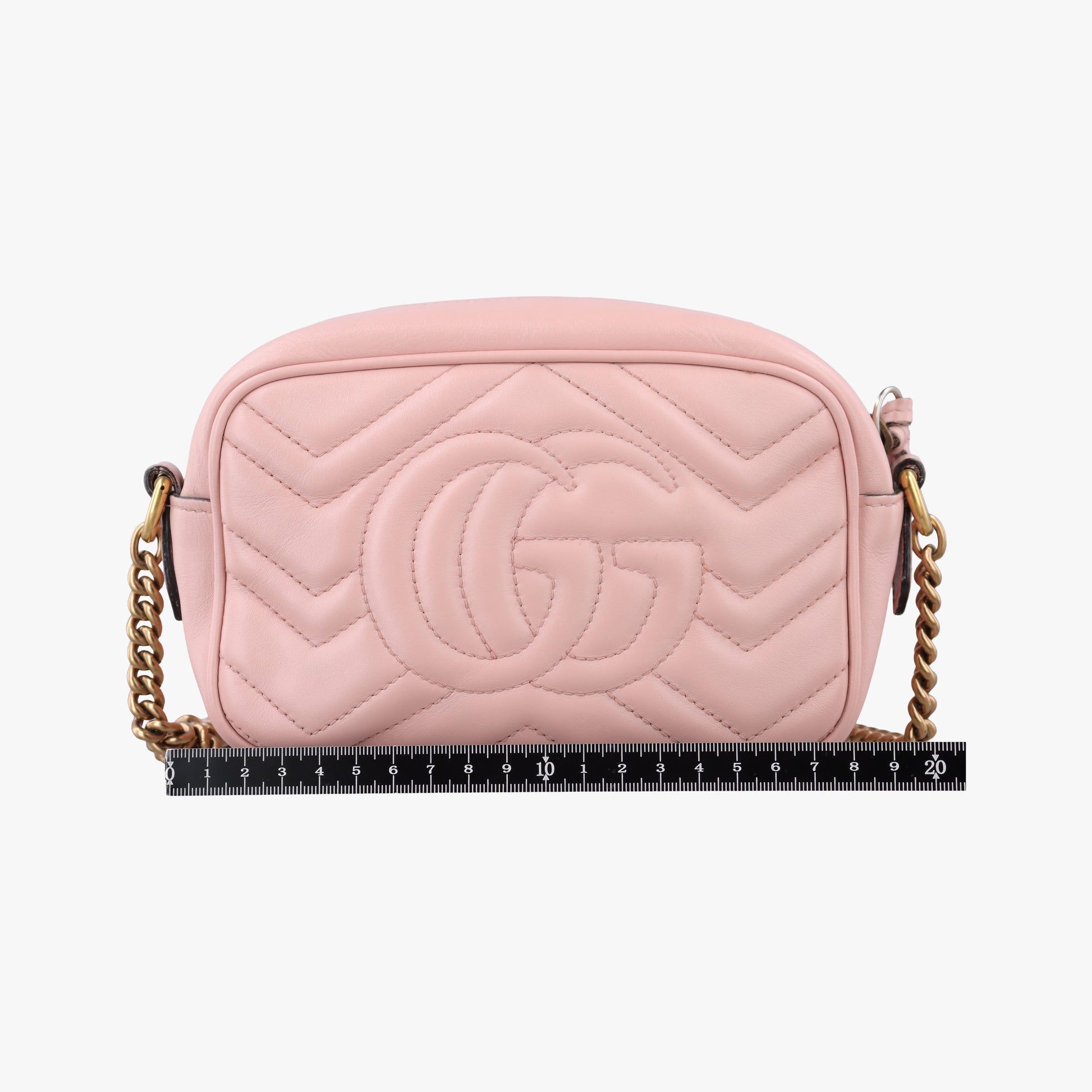 GG Marmont Pink Leather 448065 F021209985GGマーモント ピンク レザー 448065 F021209985