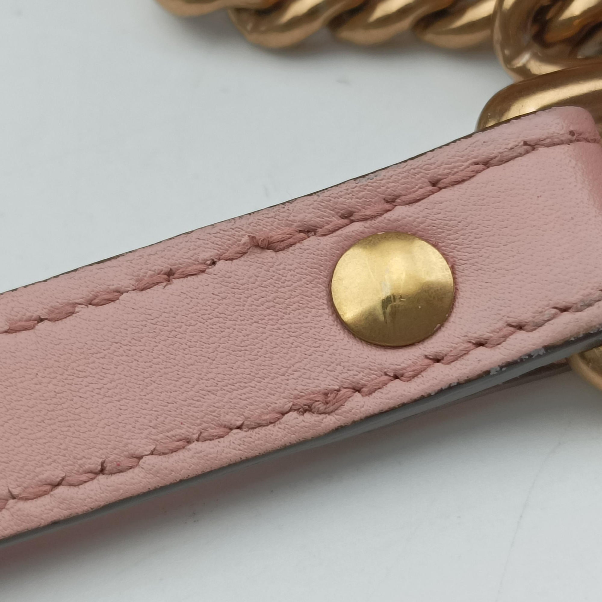 GG Marmont Pink Leather 448065 F021209985GGマーモント ピンク レザー 448065 F021209985