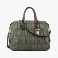 Gaufre Green nylon BN1935 31/Bギャザー グリーン ナイロン BN1935 31/B